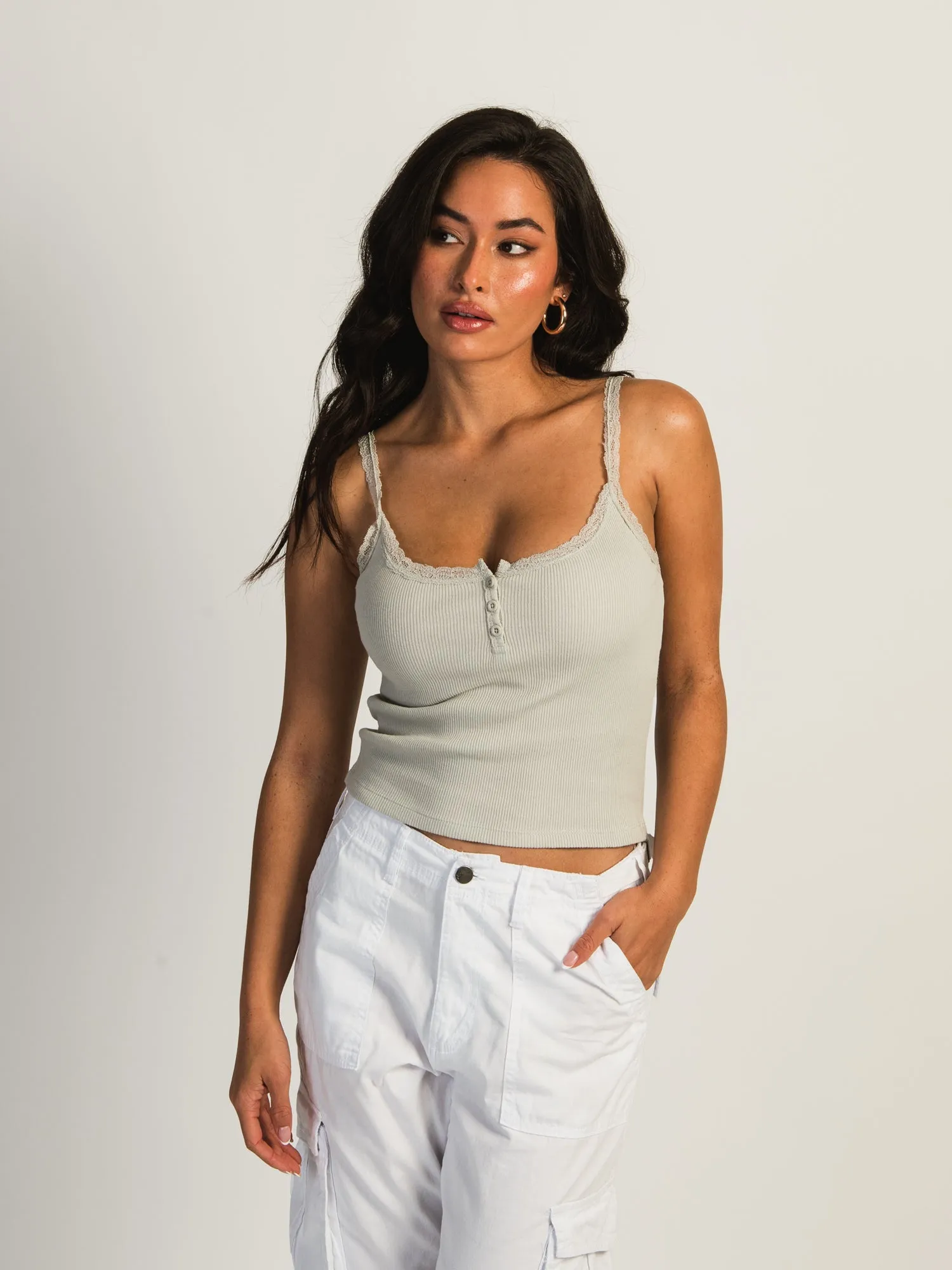 HARLOW HANNAH TANK - ROCK sold by Harlow