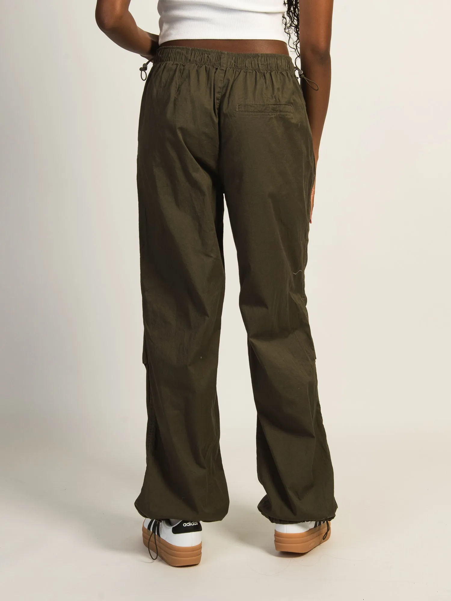 HARLOW PAXTON PARACHUTE PANT - ARMY sold by Harlow product image thumbnail 4