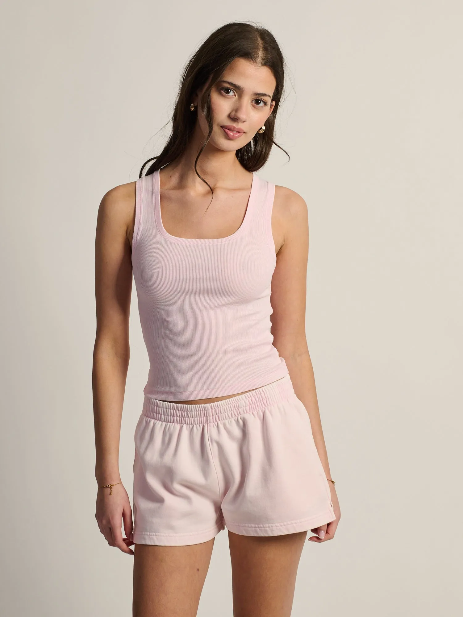 HARLOW ESSENTIAL SQUARENECK TANK - PINK sold by Harlow product image thumbnail 3