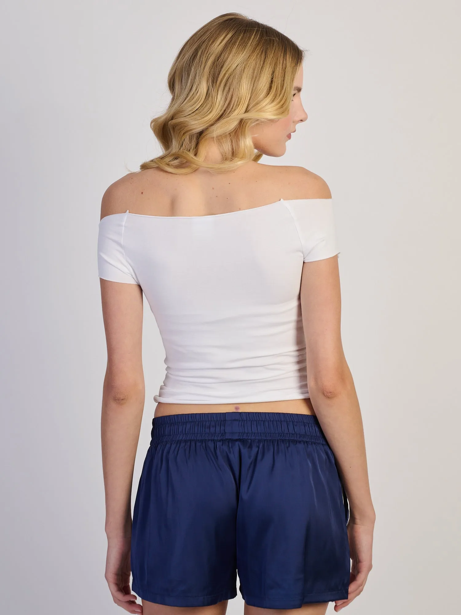 HARLOW CLAIRE TEE - WHITE sold by Harlow product image thumbnail 4