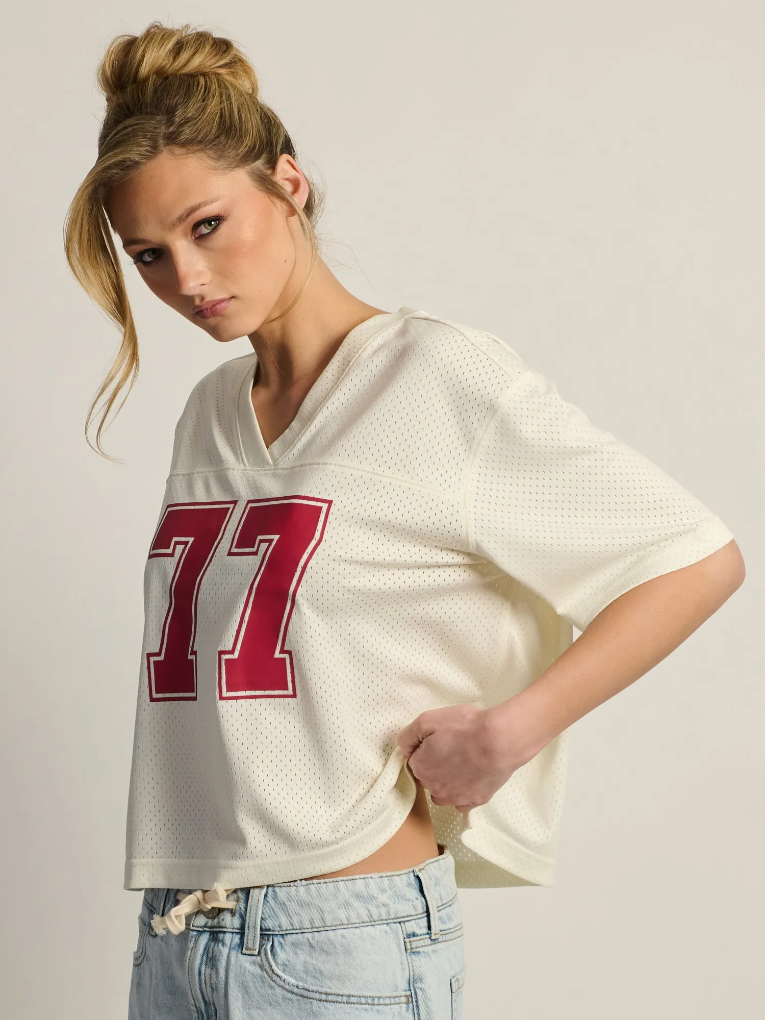 HARLOW PINNY TEE - OFF WHITE sold by Harlow product image thumbnail 3