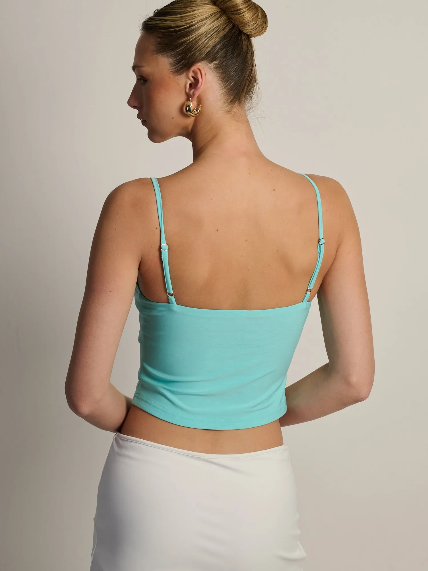 HARLOW TYLA TANK - AQUA sold by Harlow product image thumbnail 4
