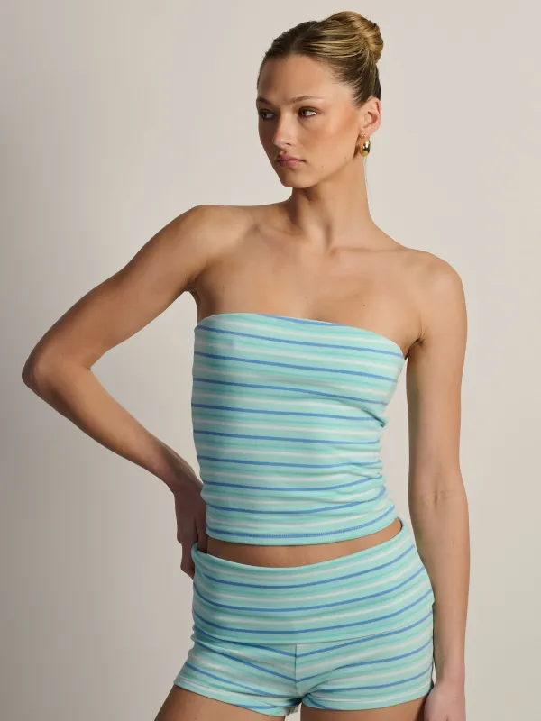HARLOW KENNY TUBE TOP - STRIPE made by Harlow