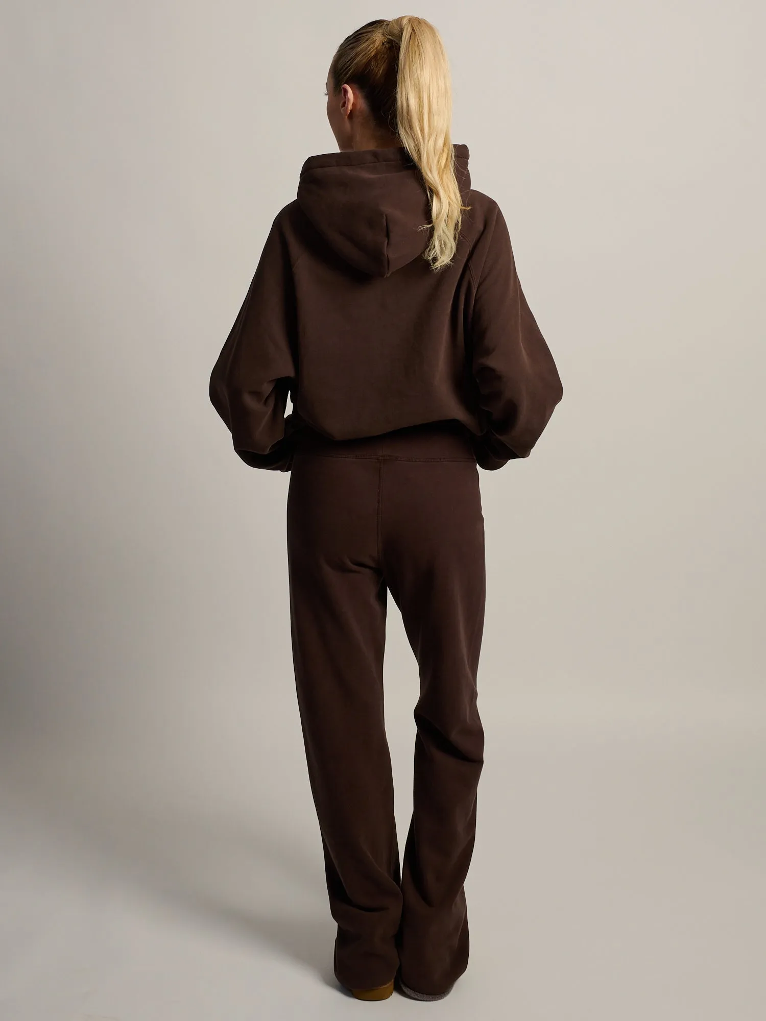 HARLOW CLOUD HOODIE - APPLIQUE - BROWN sold by Harlow product image thumbnail 5