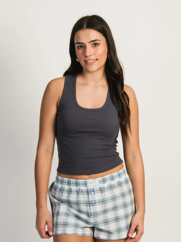 HARLOW LAUREN TANK TOP - NAVY sold by Harlow