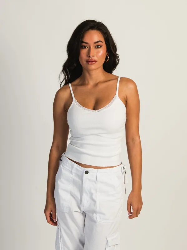 HARLOW ISLA TANK - WHITE sold by Harlow