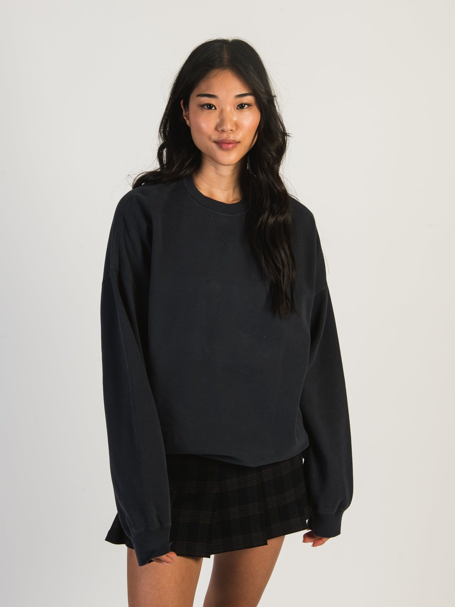 HARLOW MICHELLE SOLID CREWNECK - NAVY sold by Harlow product image thumbnail 2