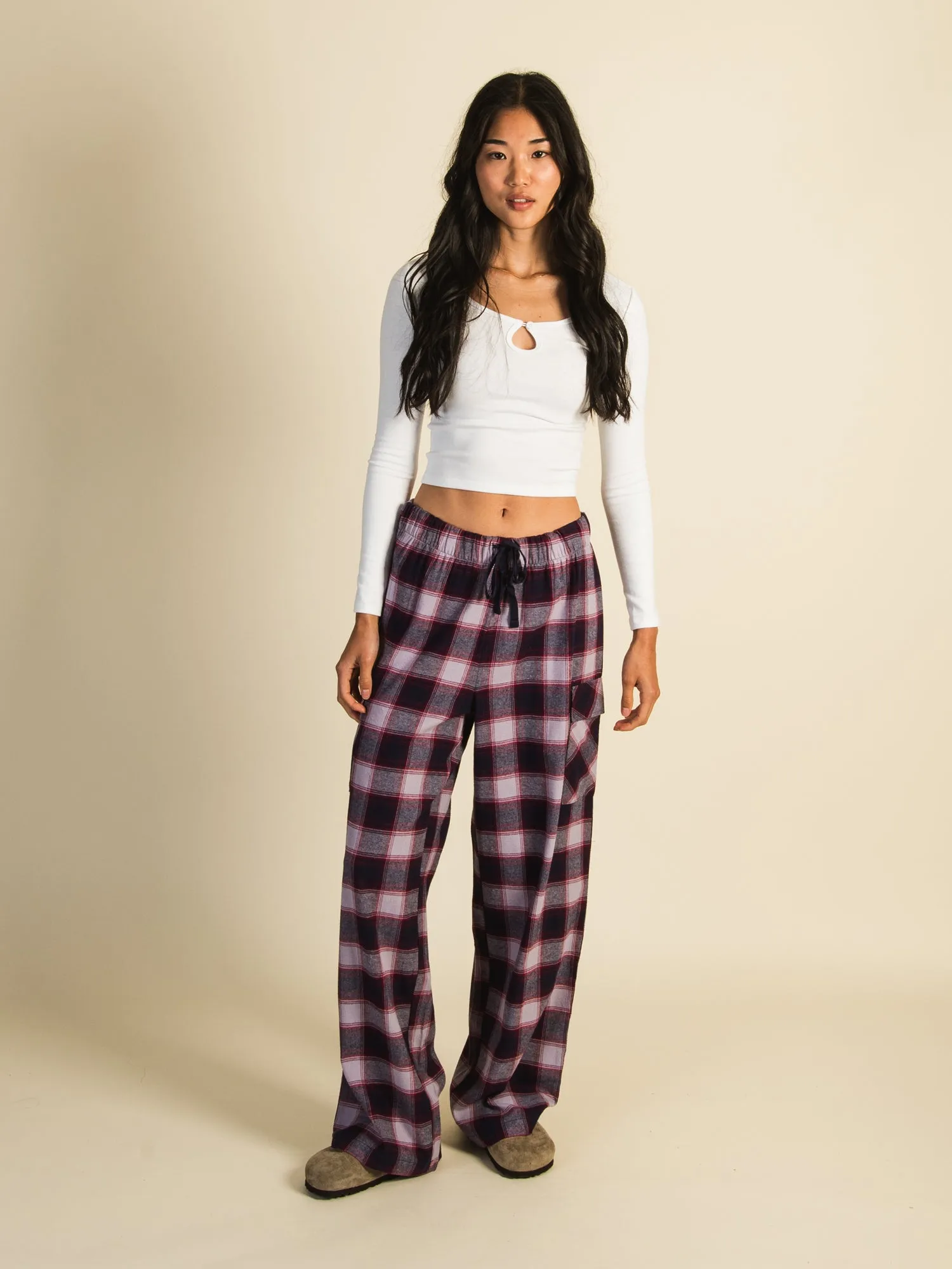 HARLOW KHLOE CARGO PANT - LILAC sold by Harlow product image thumbnail 2