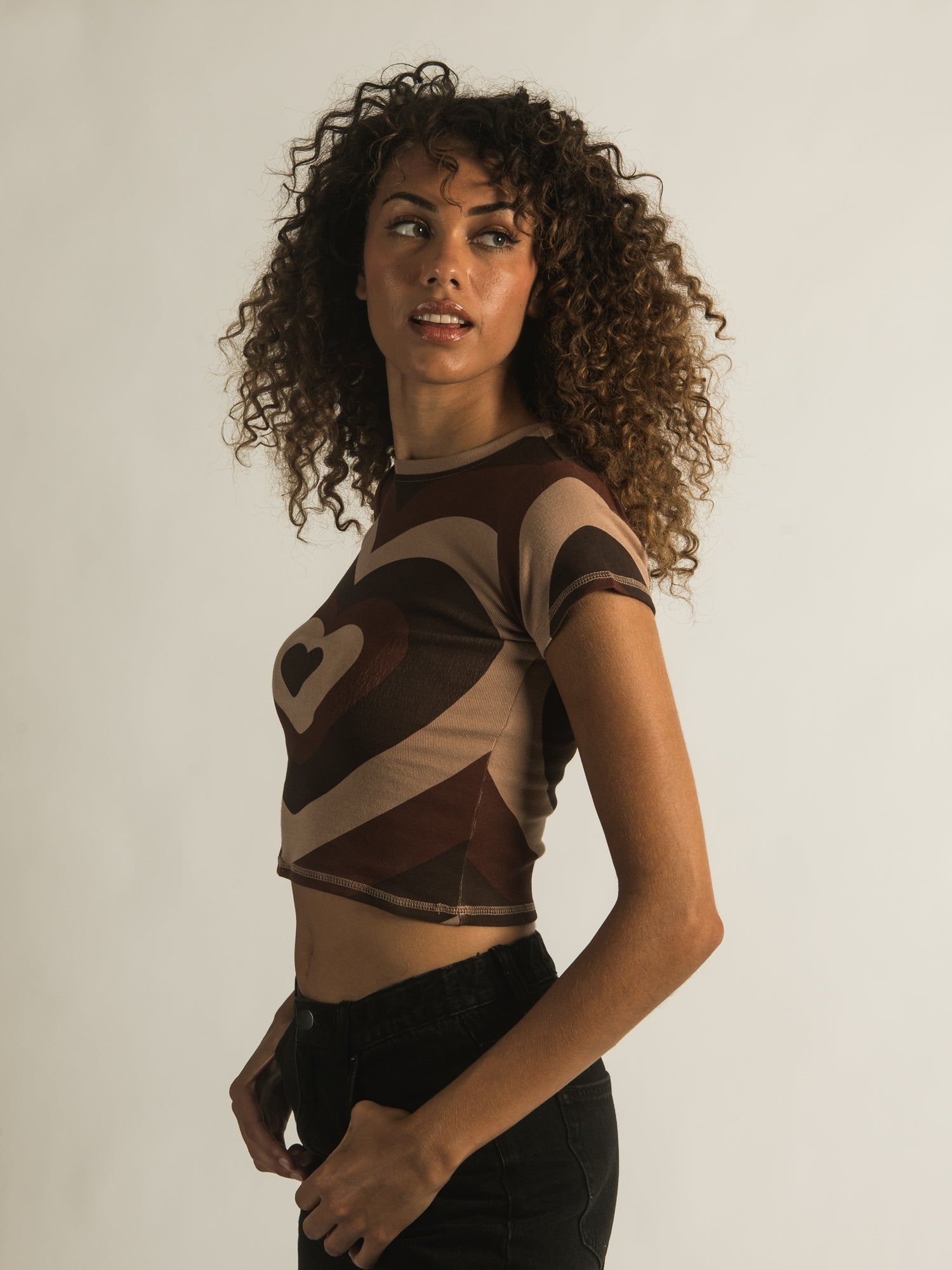 HARLOW ALLIE PRINT TEE sold by Harlow product image thumbnail 2