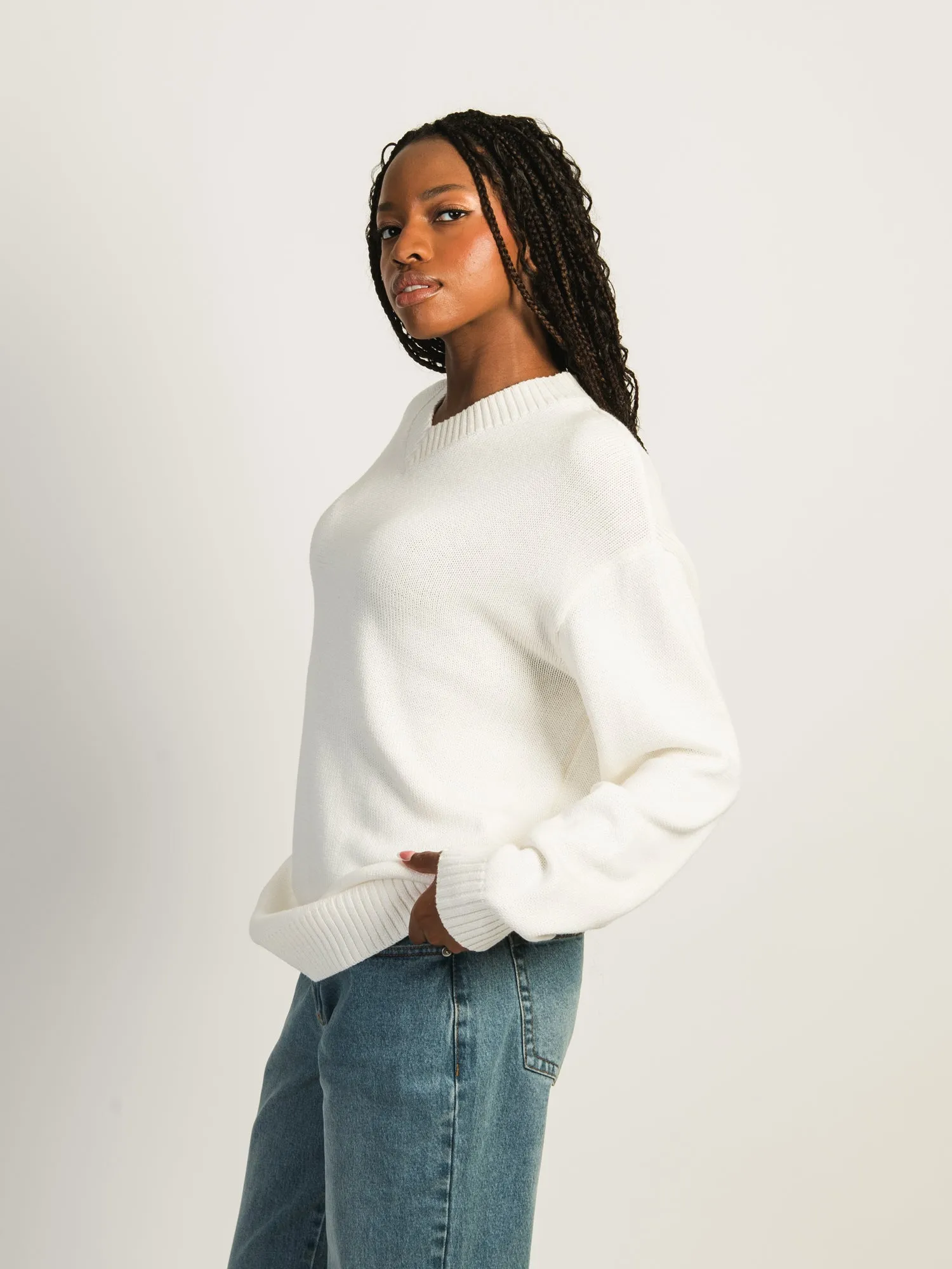HARLOW SERENA SWEATER - OFF WHITE sold by Harlow product image thumbnail 3