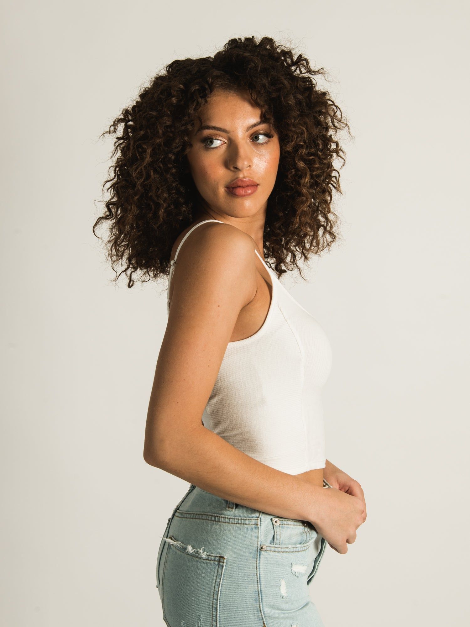 HARLOW SCOOP NECK SOLID CAMI sold by Harlow product image thumbnail 3