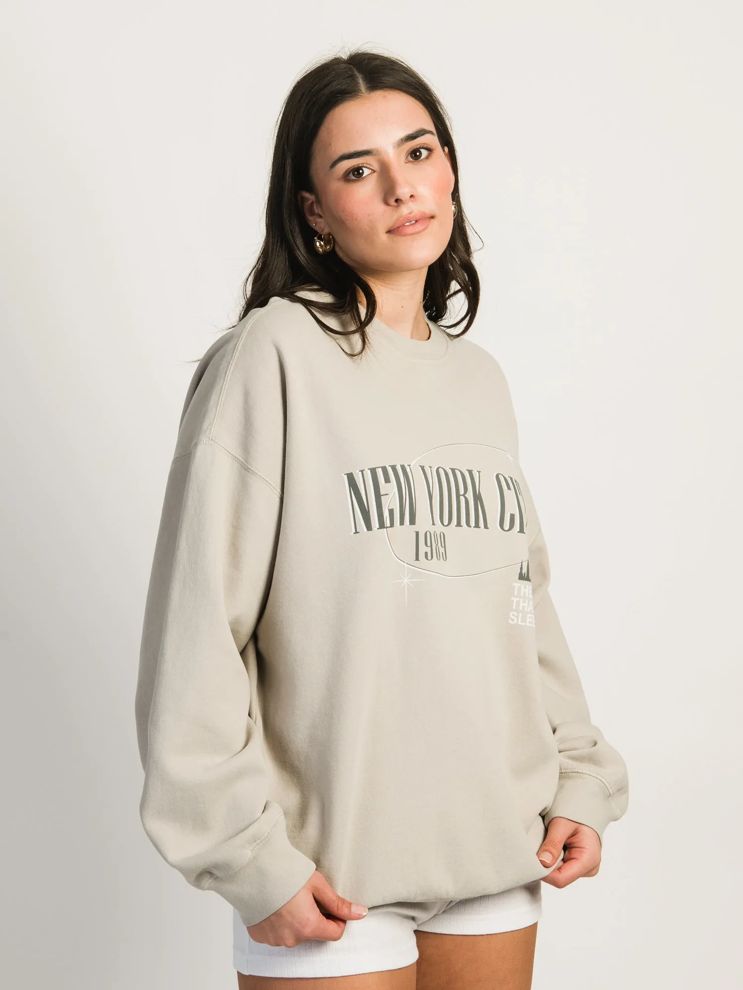 HARLOW MICHELLE PRINT CREWNECK - NEW YORK CITY sold by Harlow product image thumbnail 3