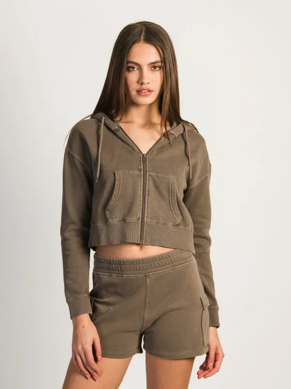 HARLOW JOSIE HOODIE - MUSHROOM sold by Harlow