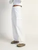 HARLOW ANDI CARGO SWEATPANTS - WHITE sold by Harlow