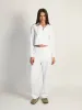 HARLOW ANDI CARGO SWEATPANTS - WHITE sold by Harlow