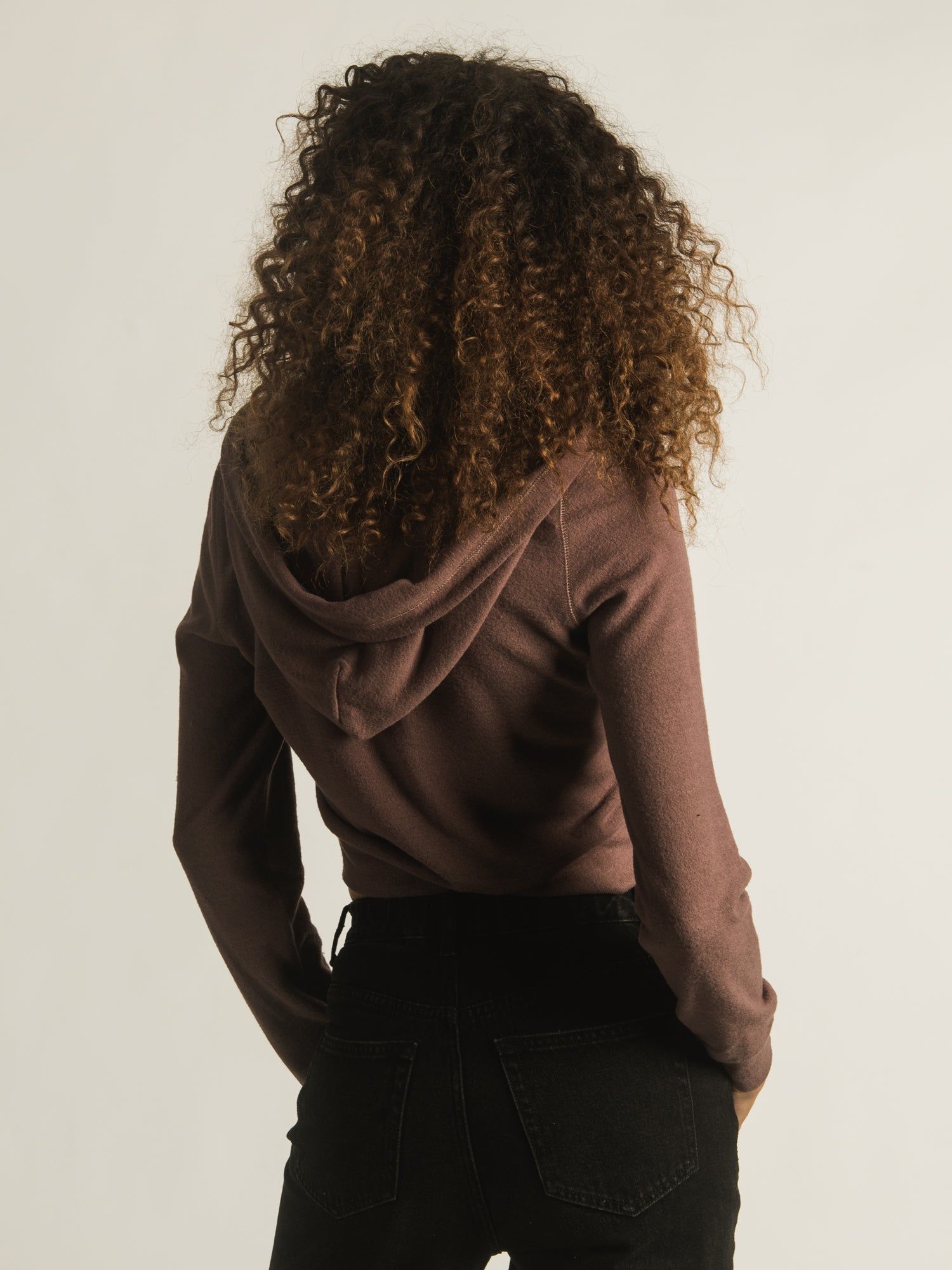 HARLOW GIANNA PLUSH HOODIE sold by Harlow product image thumbnail 4