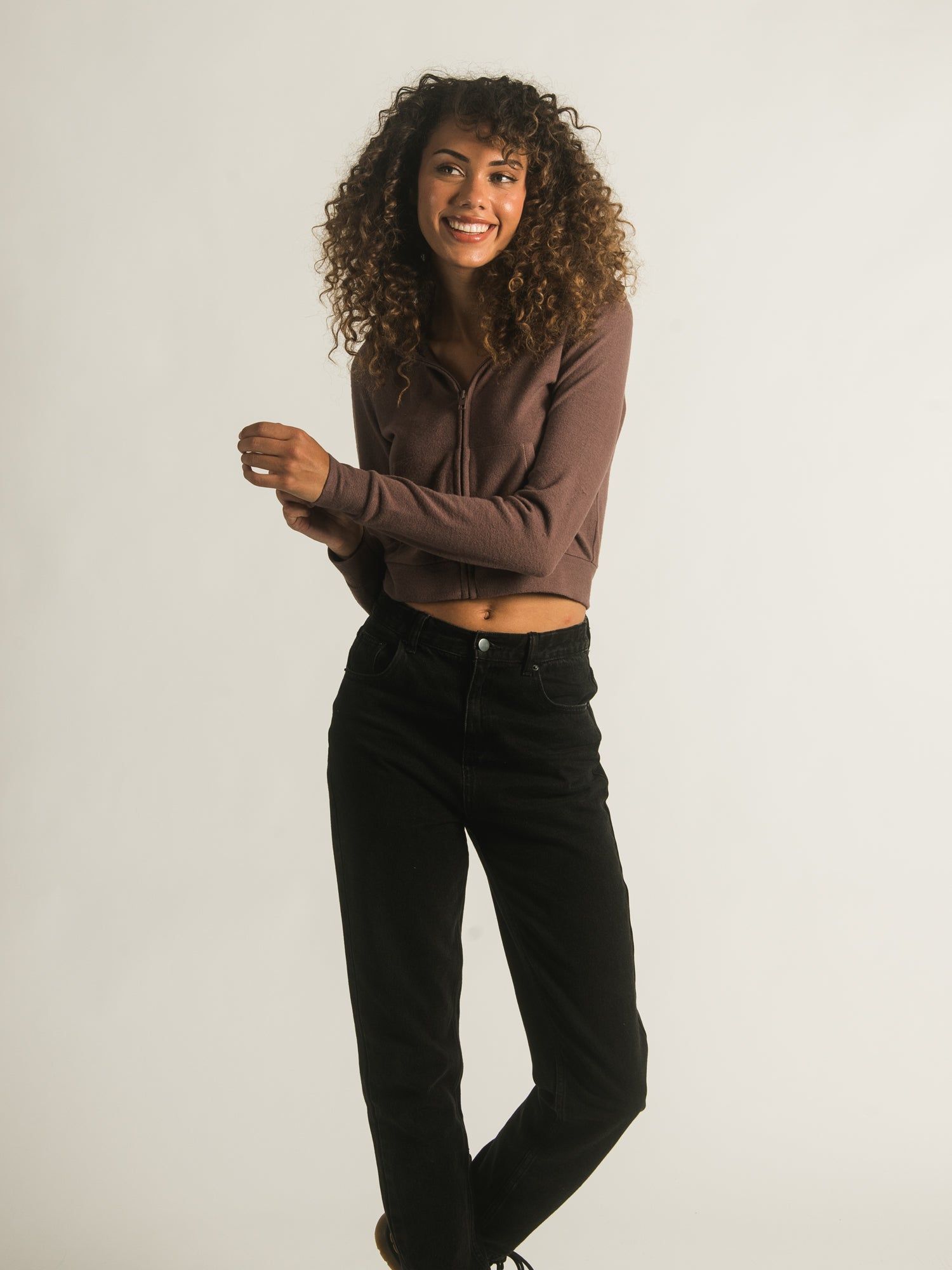 HARLOW GIANNA PLUSH HOODIE sold by Harlow product image thumbnail 2