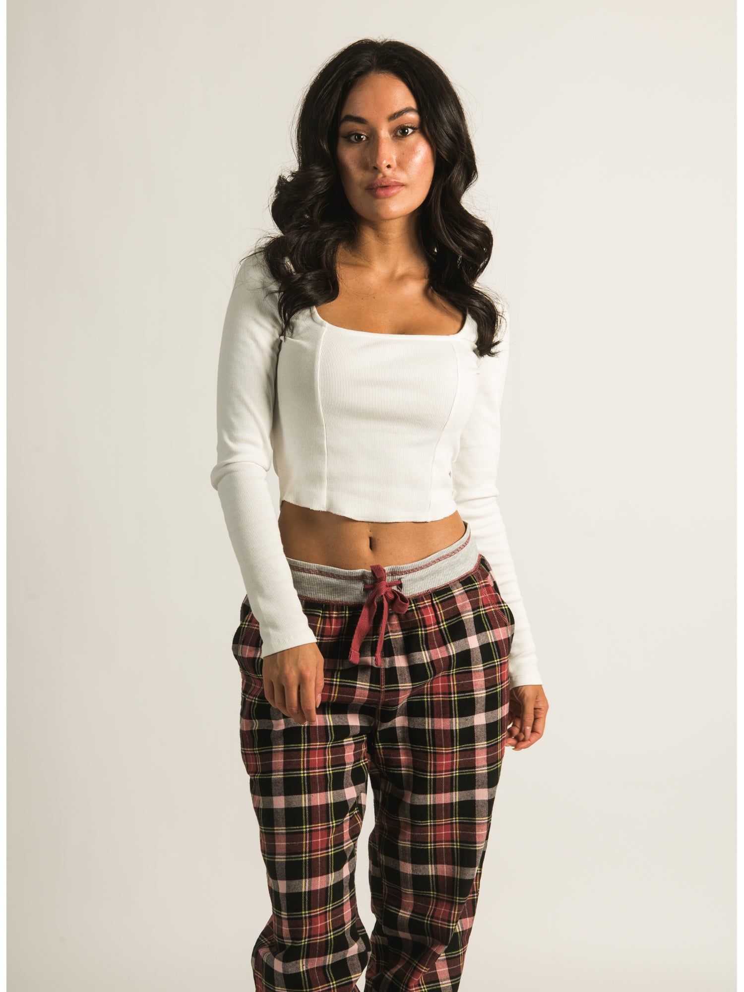 HARLOW KYLIE FLANNEL PANTS sold by Harlow product image thumbnail 4