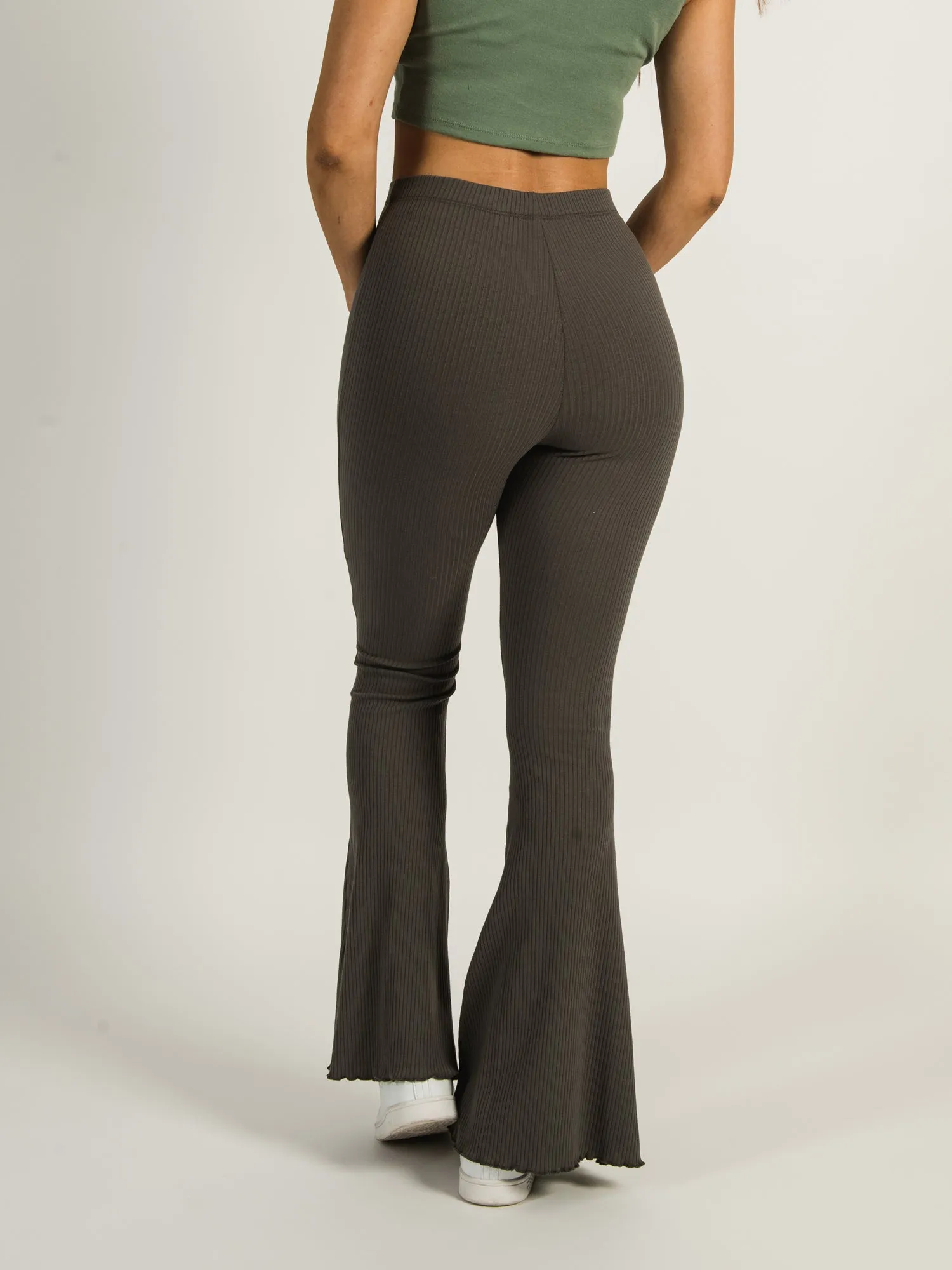 HARLOW RIBBED FLARE PANT sold by Harlow product image thumbnail 3