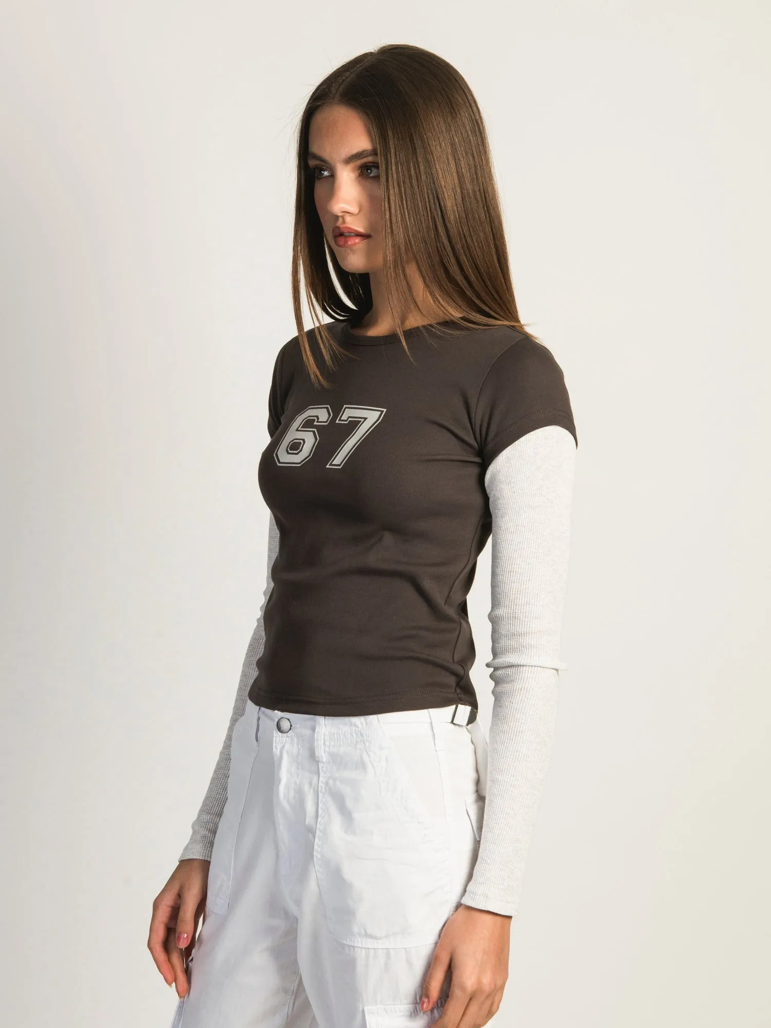 HARLOW TOMMY LONG SLEEVE TEE - 67 sold by Harlow product image thumbnail 2
