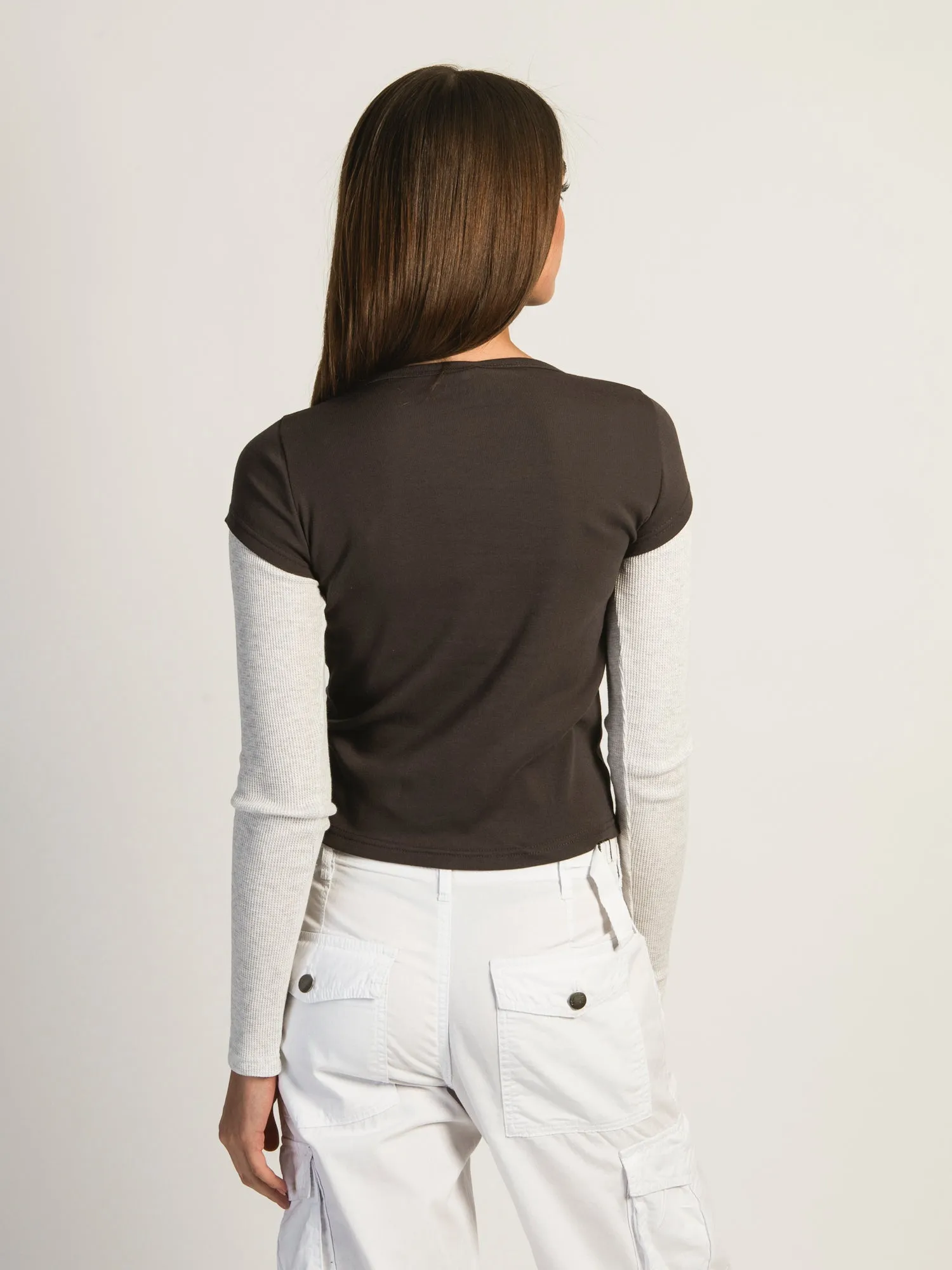 HARLOW TOMMY LONG SLEEVE TEE - 67 sold by Harlow product image thumbnail 3