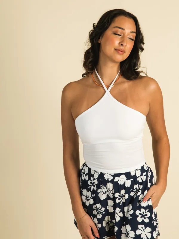 HARLOW SADIE HALTER TANK TOP sold by Harlow