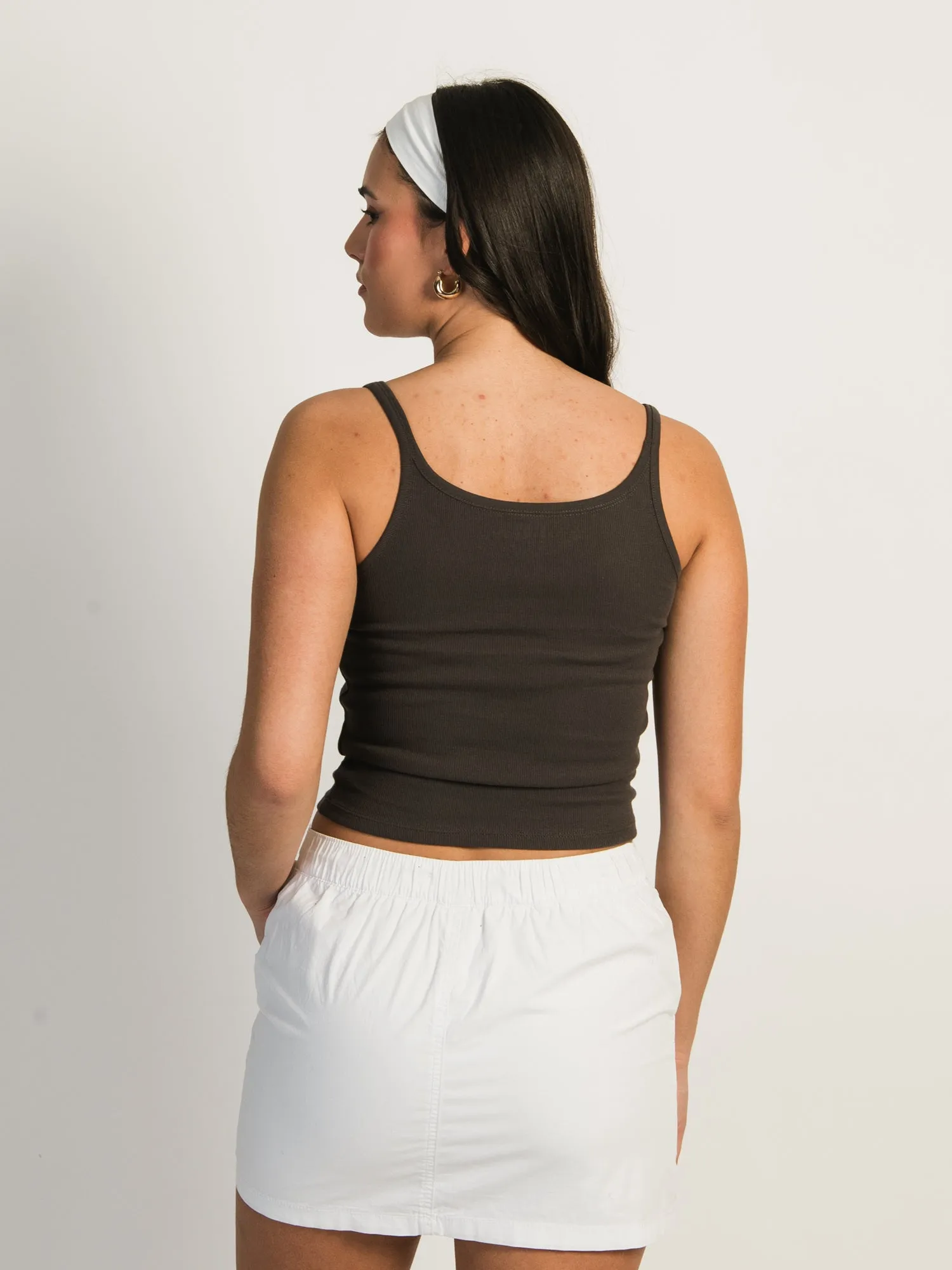 HARLOW SARAH TANK TOP - CHARCOAL sold by Harlow product image thumbnail 3