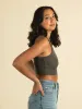 HARLOW HIGH NECK RACERBACK TANK TOP sold by Harlow