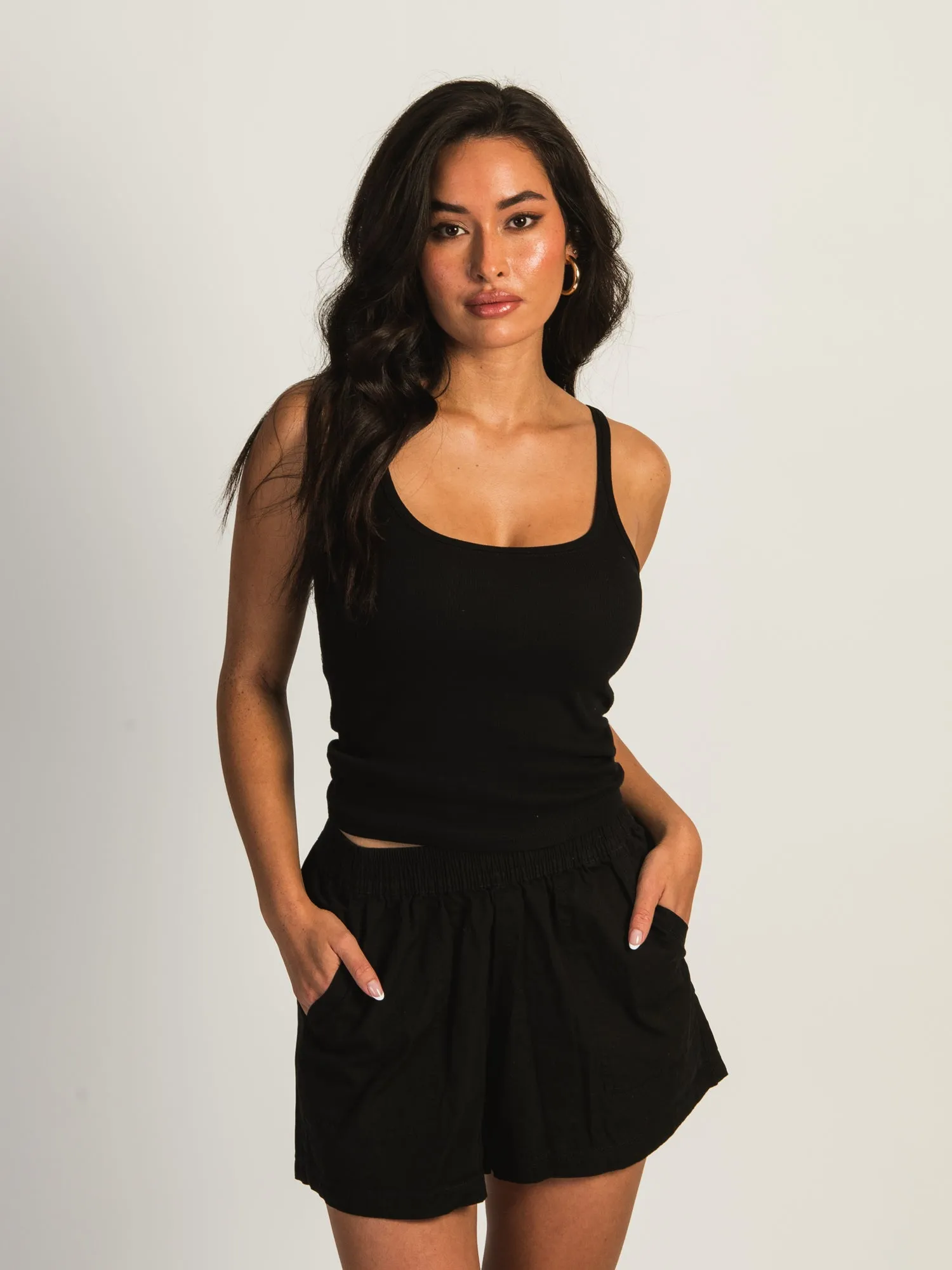 HARLOW SARAH TANK - BLACK sold by Harlow product image thumbnail 5