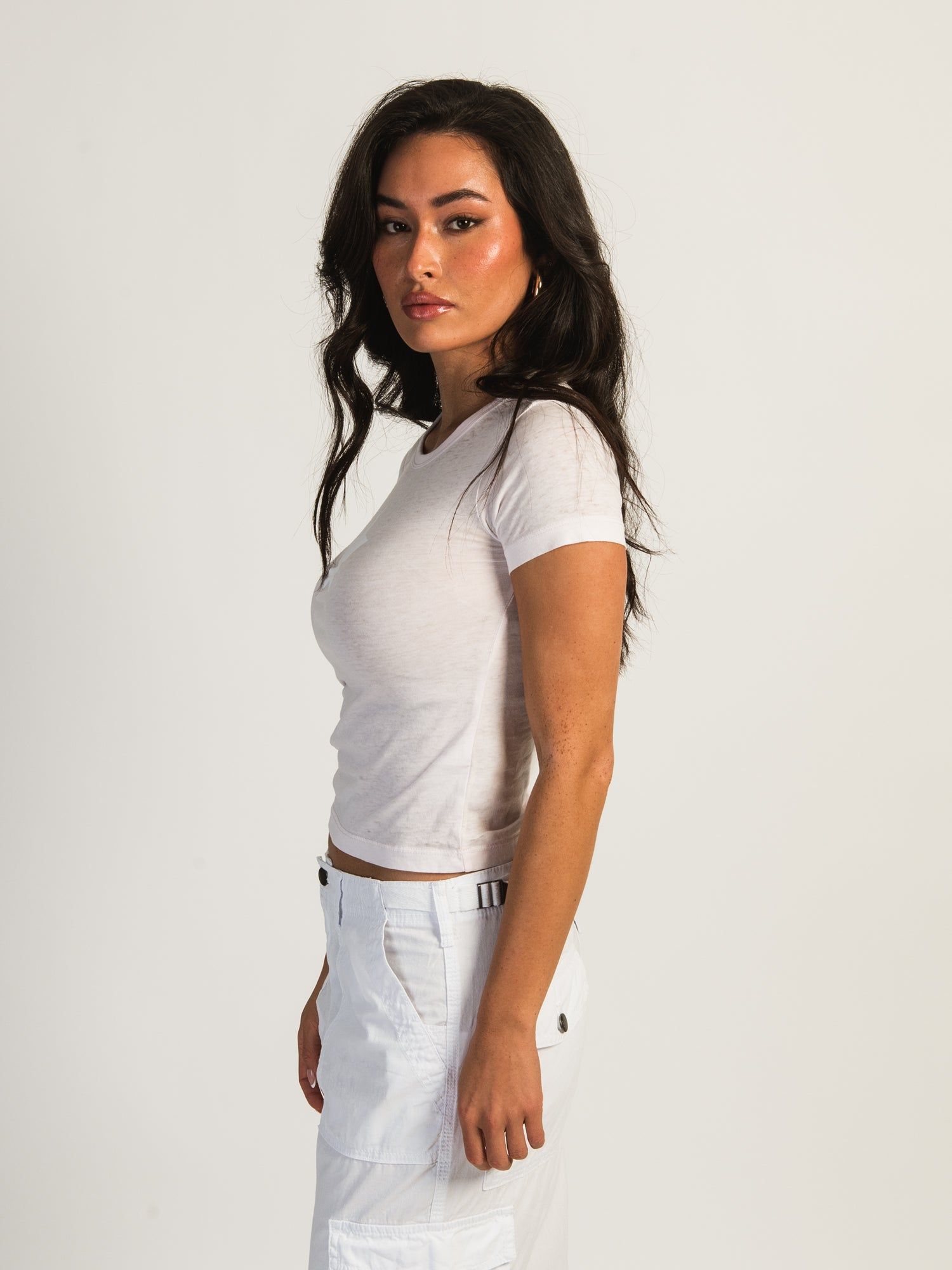 HARLOW STEVIE TEE - BABY PINK sold by Harlow product image thumbnail 3