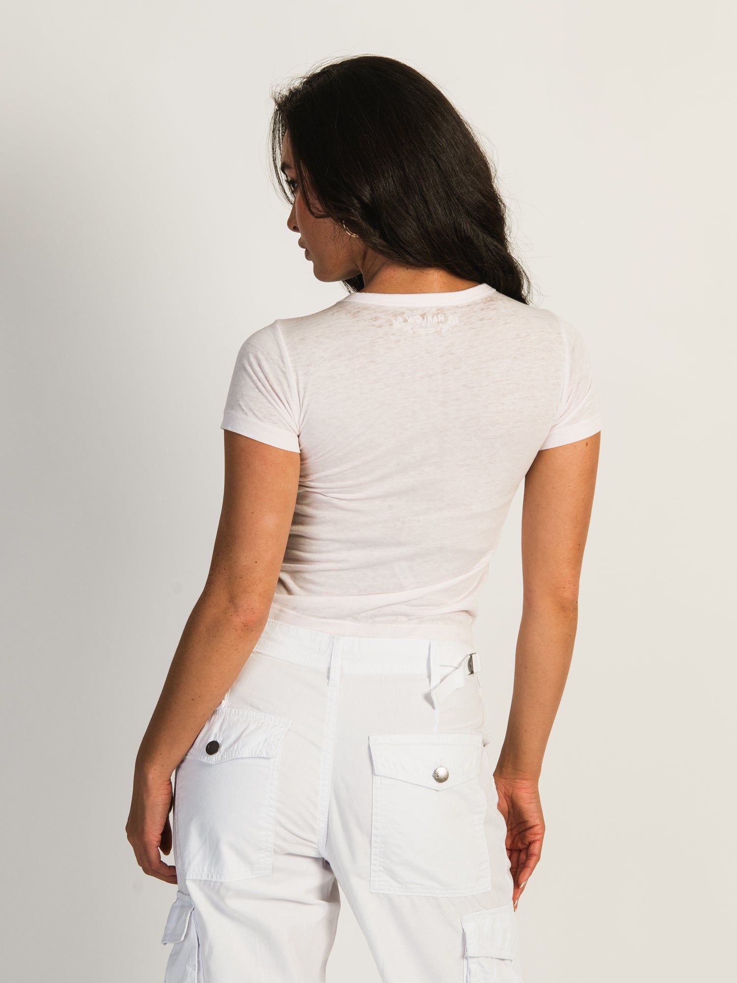 HARLOW STEVIE TEE - BABY PINK sold by Harlow product image thumbnail 4