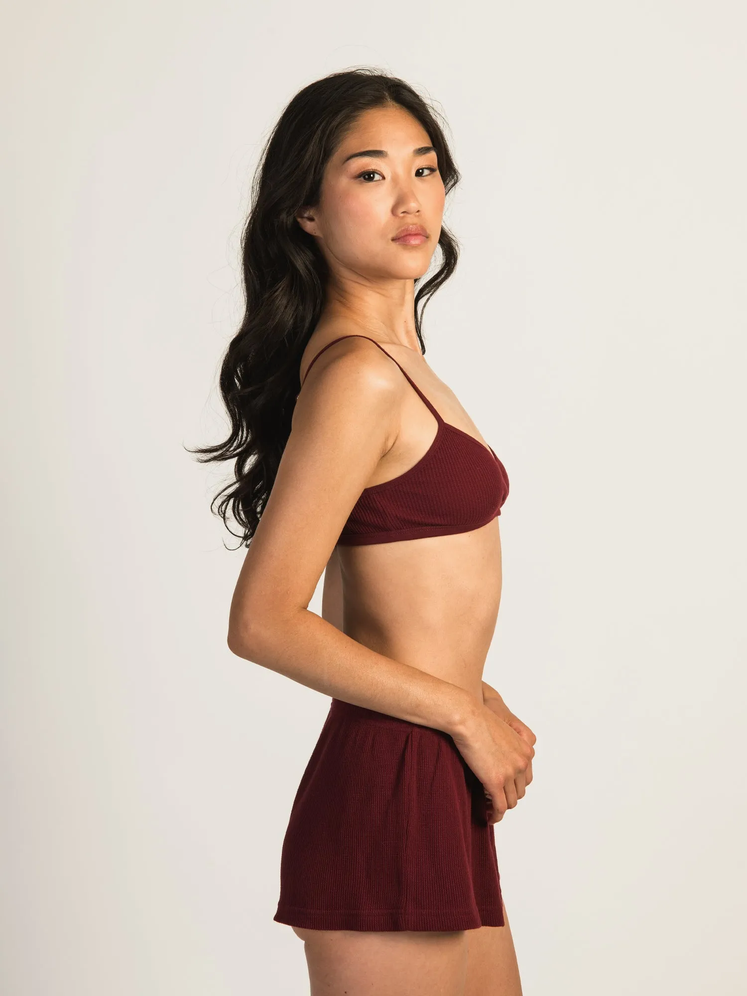 HARLOW IRIS BRALETTE - BURGUNDY sold by Harlow product image thumbnail 2