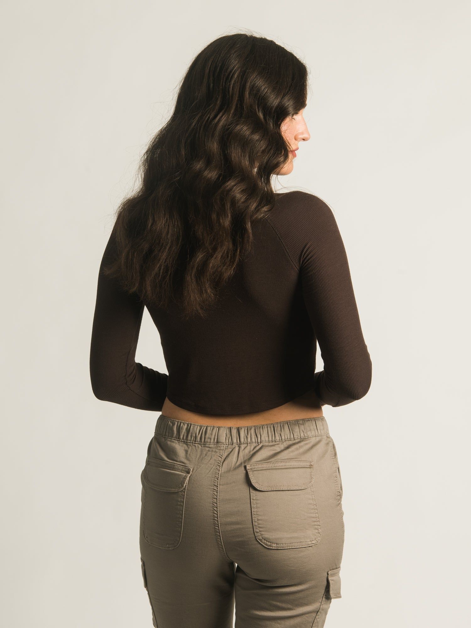 HARLOW MERCEDES LONG SLEEVE HENLEY sold by Harlow product image thumbnail 4