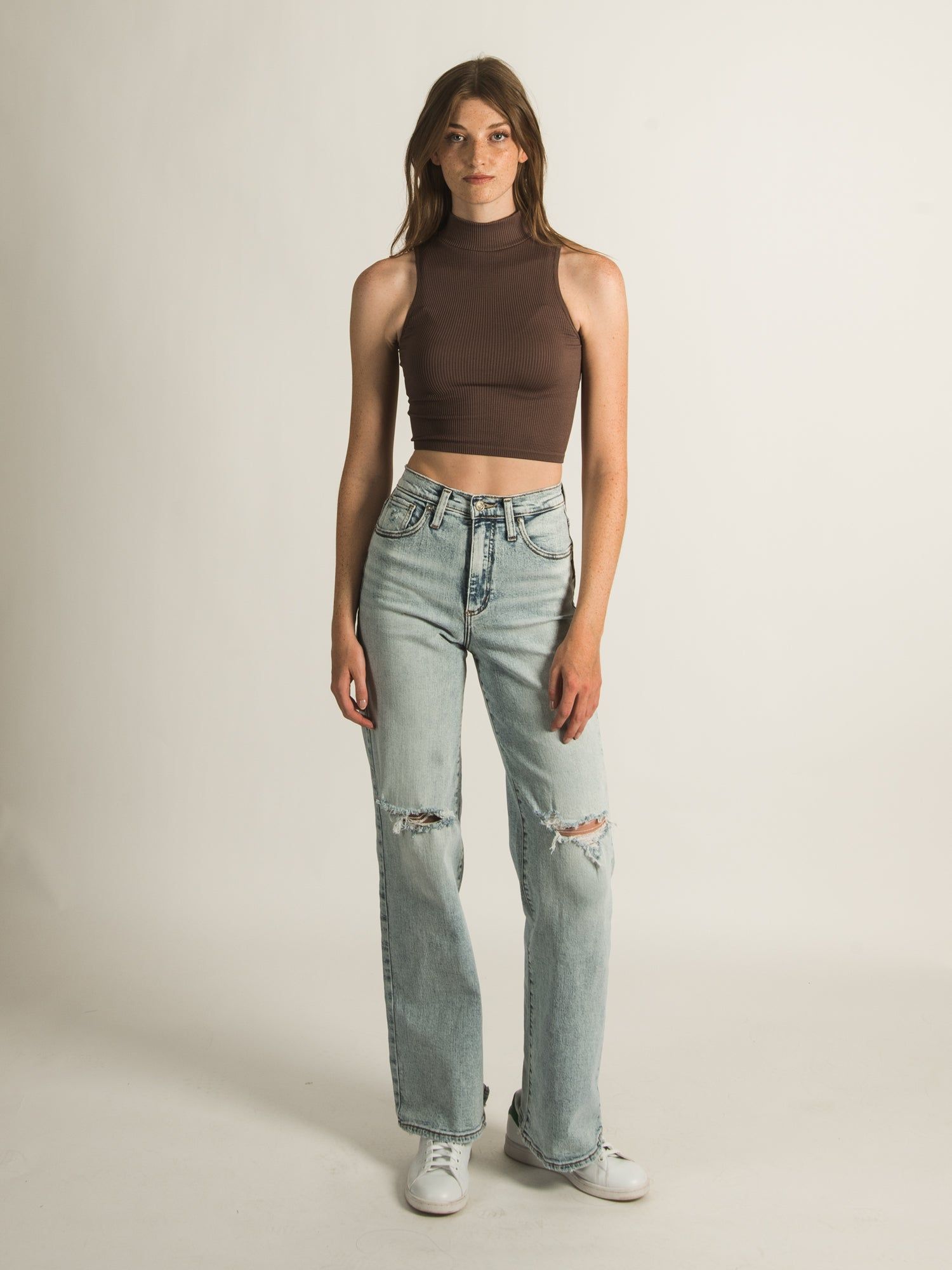 HARLOW MOCK SLEEVELESS TANK TOP sold by Harlow