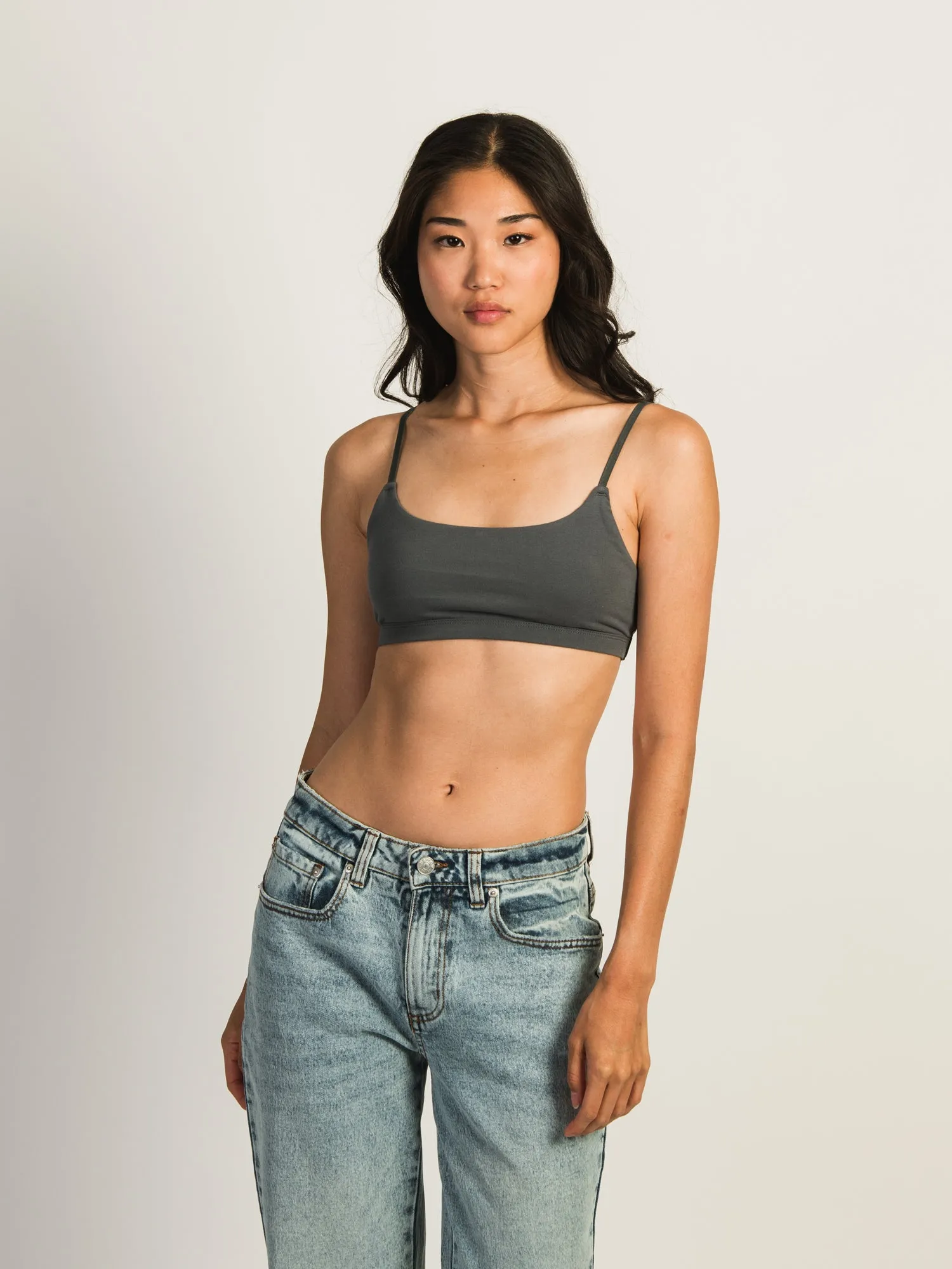 HARLOW CLASSIC SCOOP BRALETTE - STONE sold by Harlow