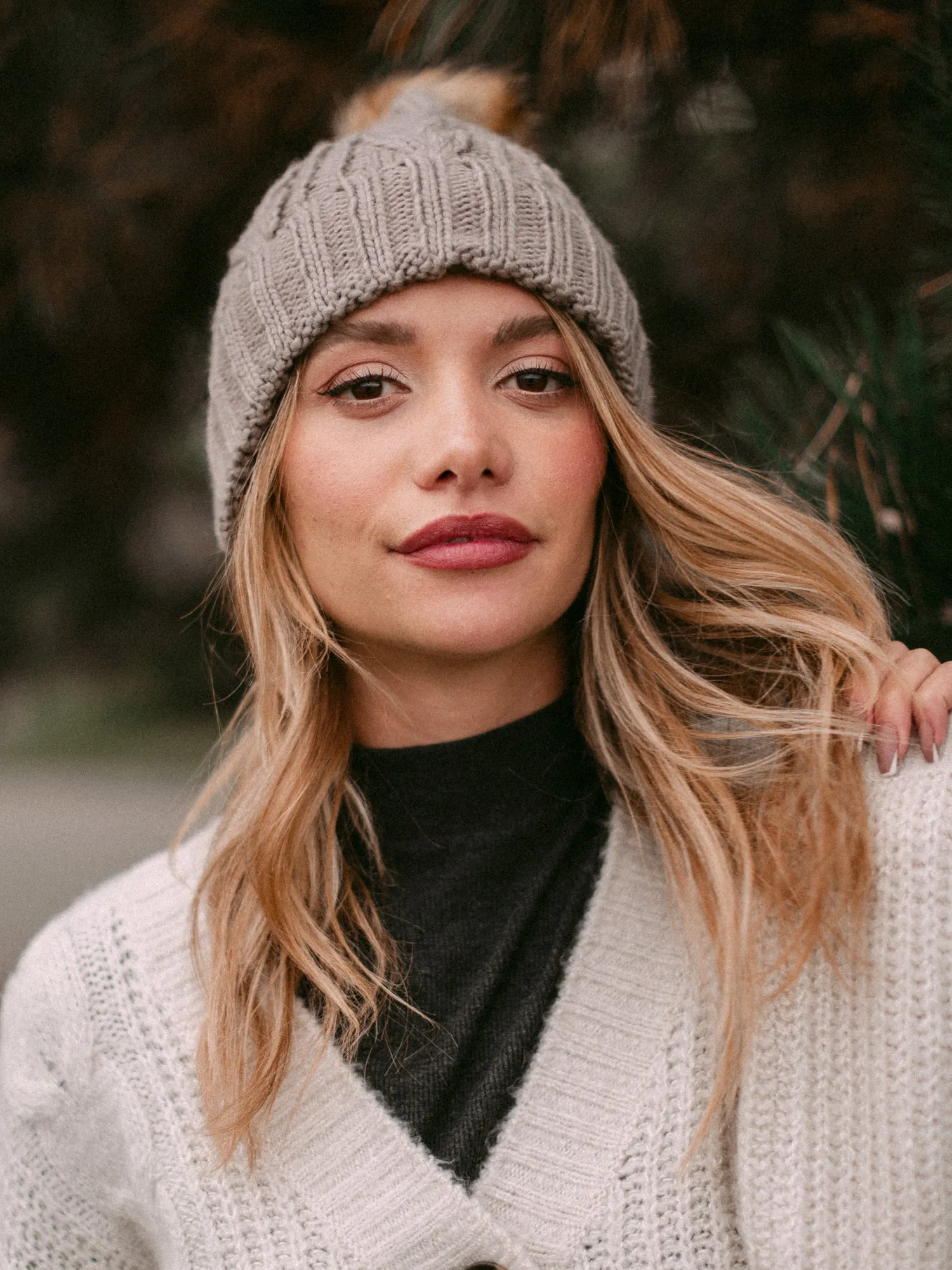 HARLOW LILY FAUX FUR POM sold by Harlow