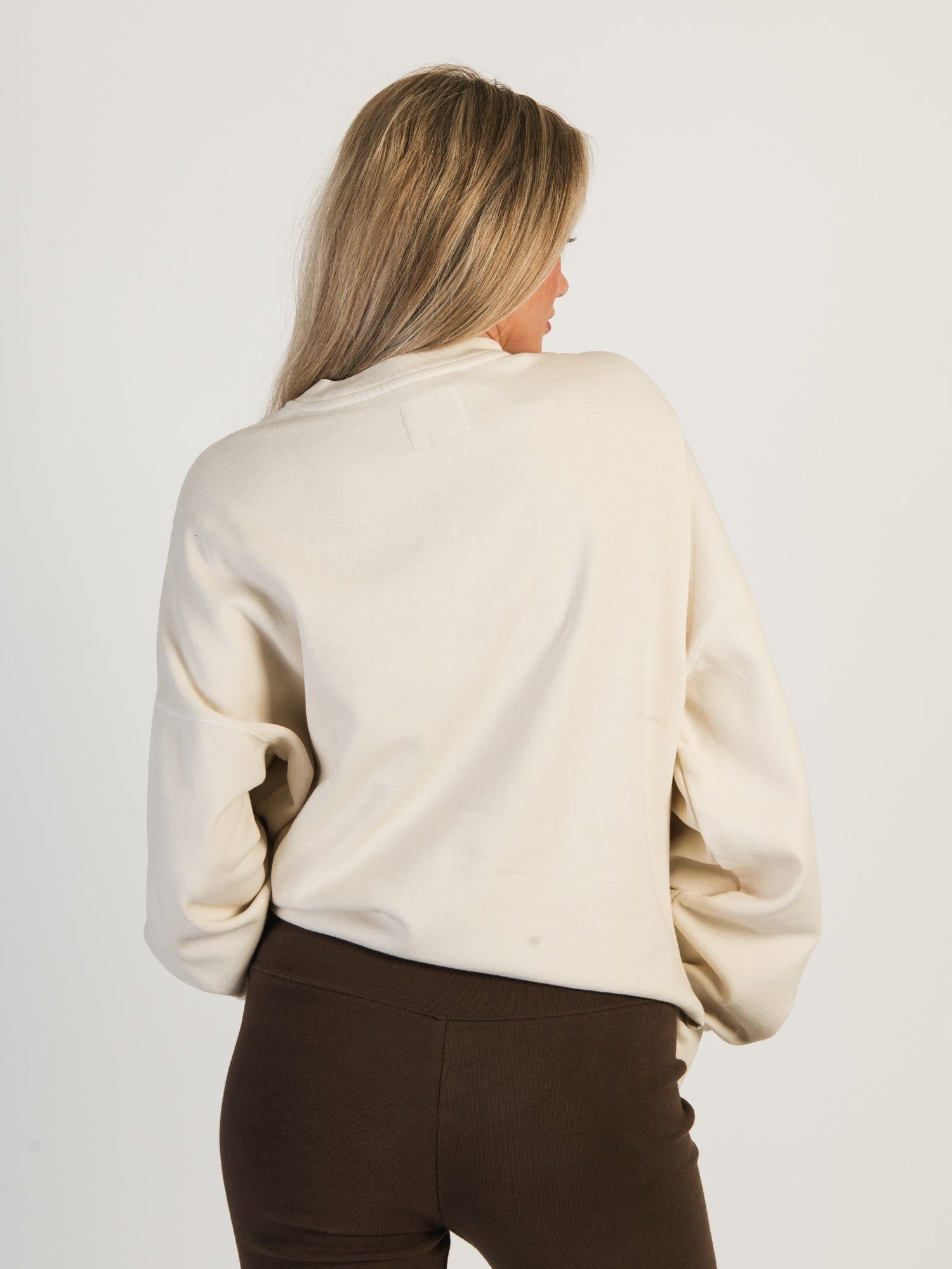 HARLOW MICHELLE PRINT FLEECE CREWNECK sold by Harlow product image thumbnail 3