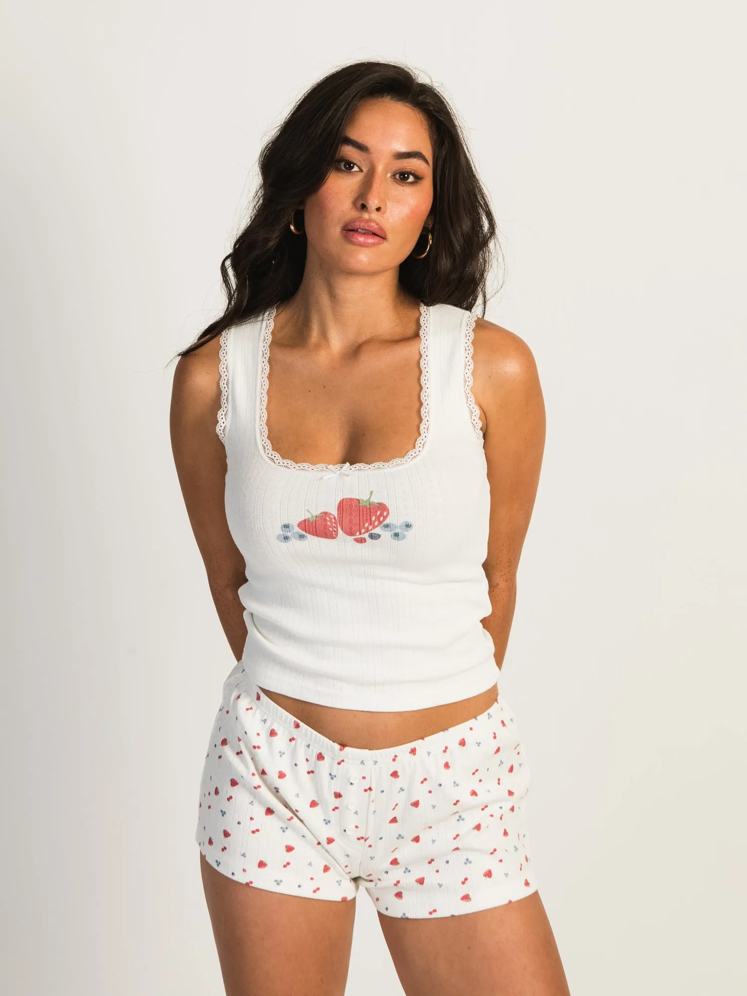 HARLOW ERYN PRINT TANK - BERRIES sold by Harlow