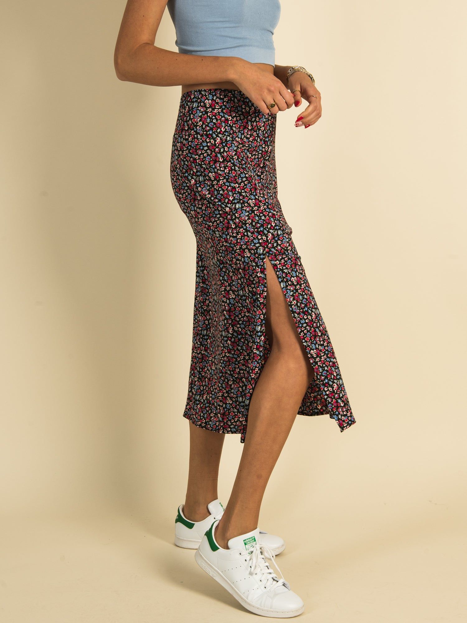 HARLOW MIDI SLIT SKIRT sold by Harlow product image thumbnail 3