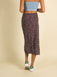 HARLOW MIDI SLIT SKIRT sold by Harlow