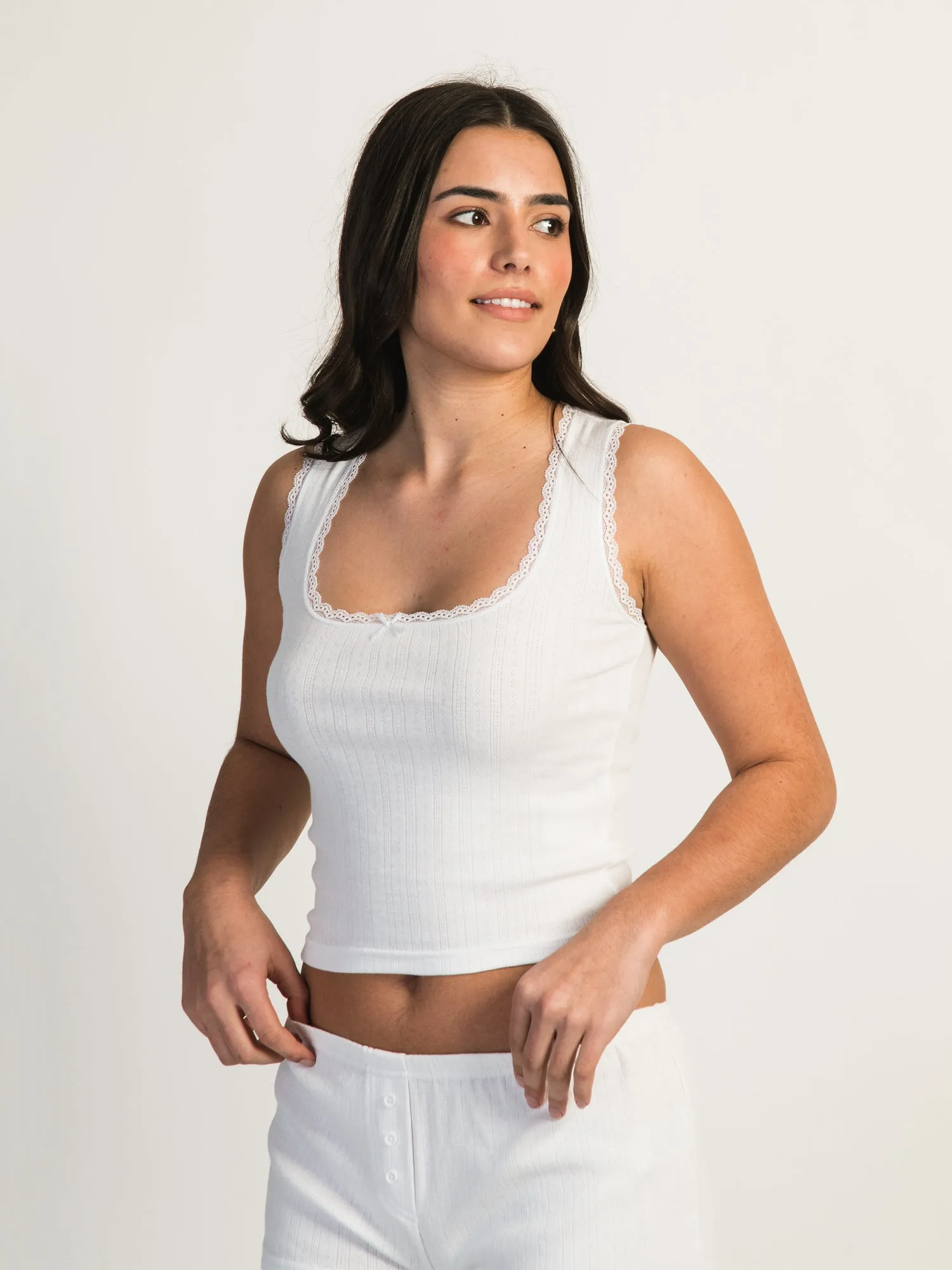 HARLOW ERYN TANK TOP - WHITE sold by Harlow product image thumbnail 2