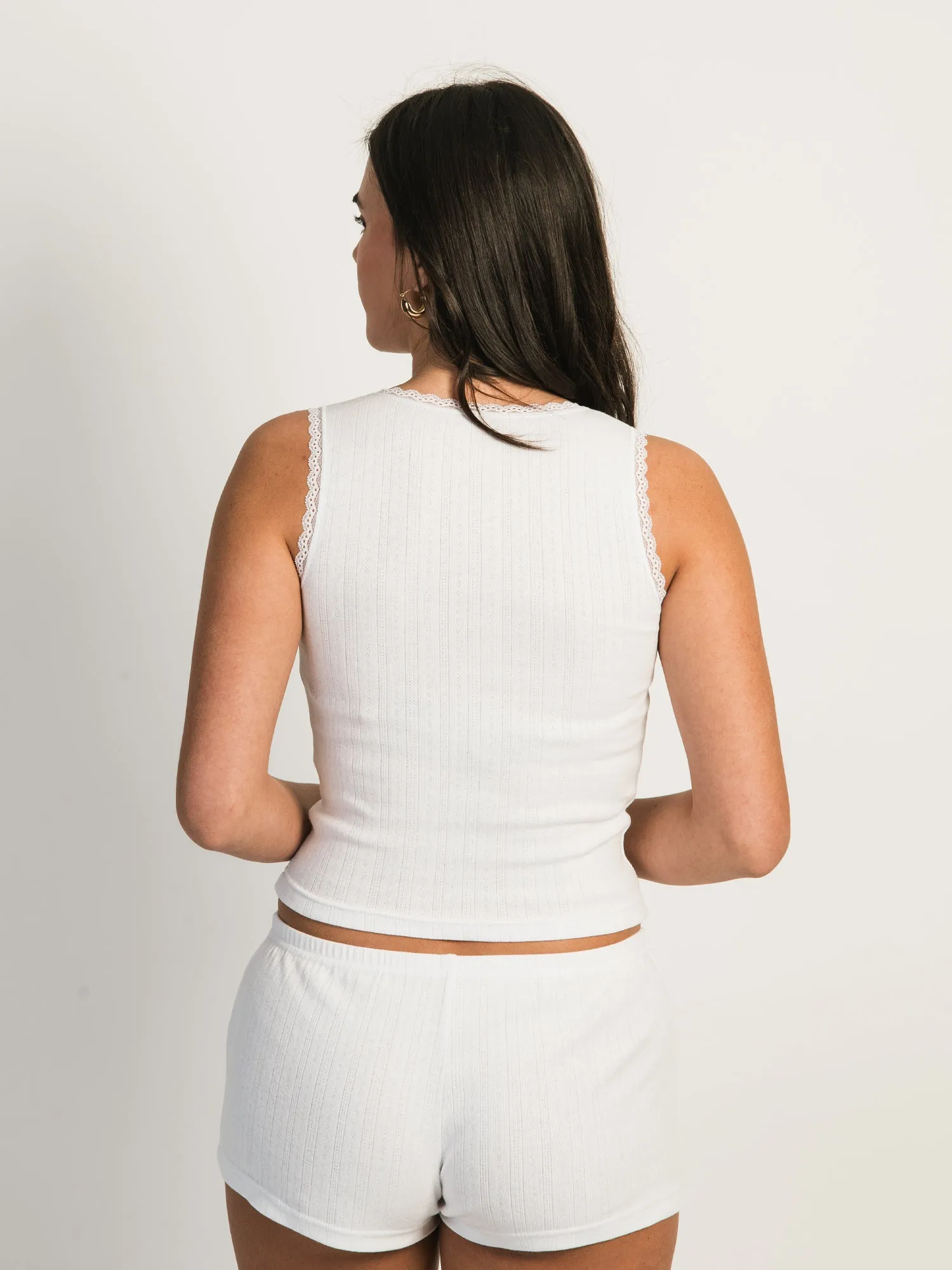 HARLOW ERYN TANK TOP - WHITE sold by Harlow product image thumbnail 3