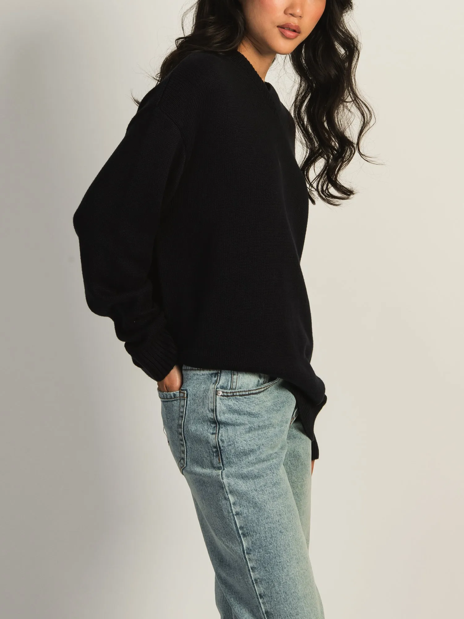 HARLOW SERENA SWEATER - NAVY sold by Harlow product image thumbnail 3