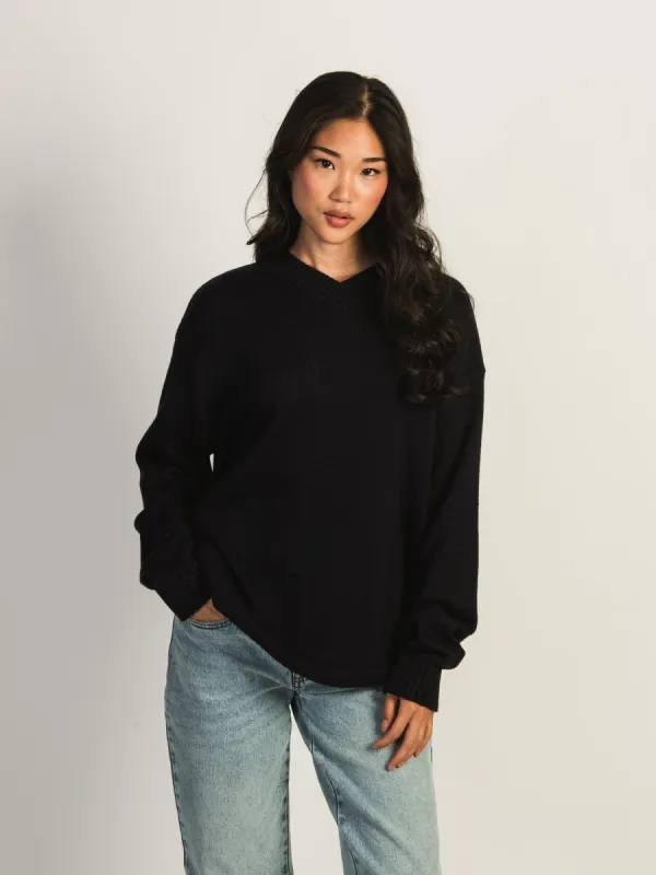HARLOW SERENA SWEATER - NAVY sold by Harlow