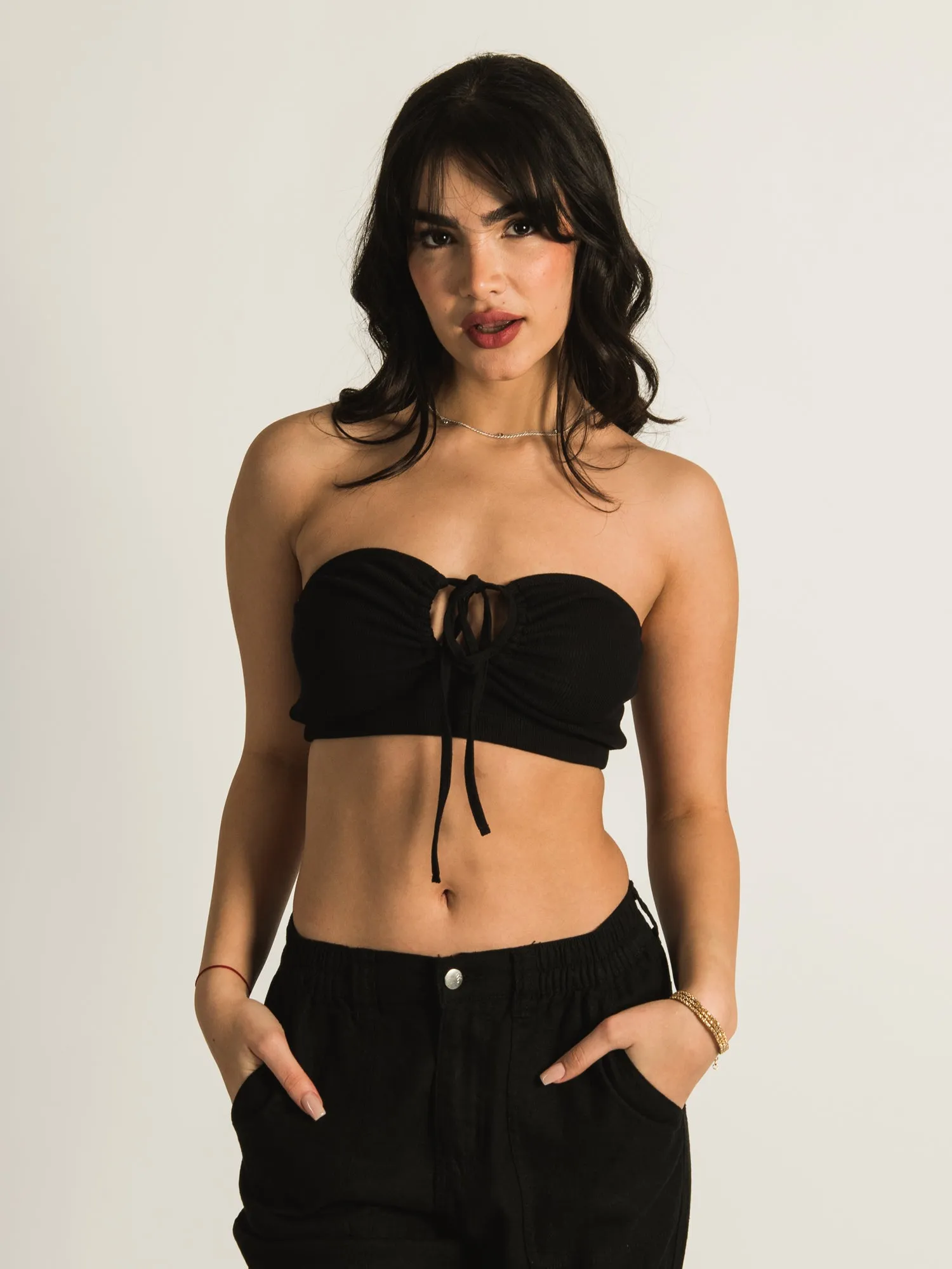 HARLOW TWIST HALTER TOP sold by Harlow product image thumbnail 2