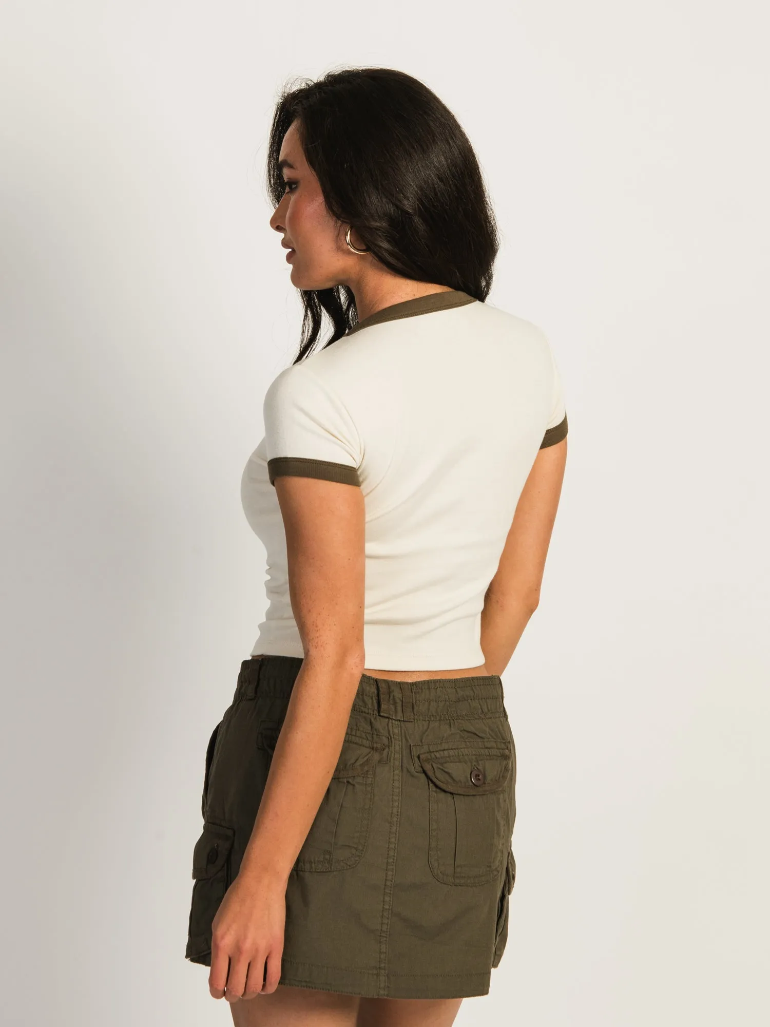 HARLOW ALEX TEE - CREAM sold by Harlow product image thumbnail 4