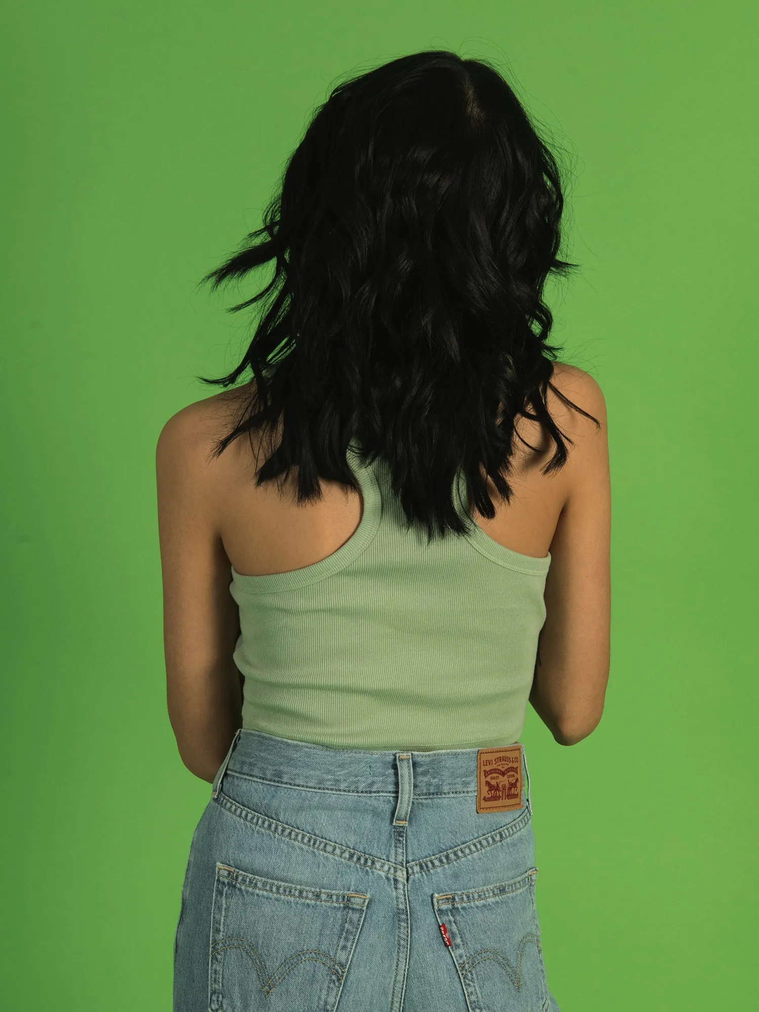 HARLOW SLIM NECK TANK TOP sold by Harlow product image thumbnail 2