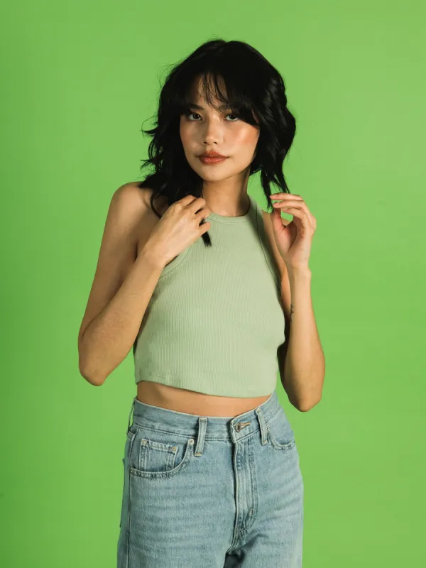 HARLOW SLIM NECK TANK TOP sold by Harlow