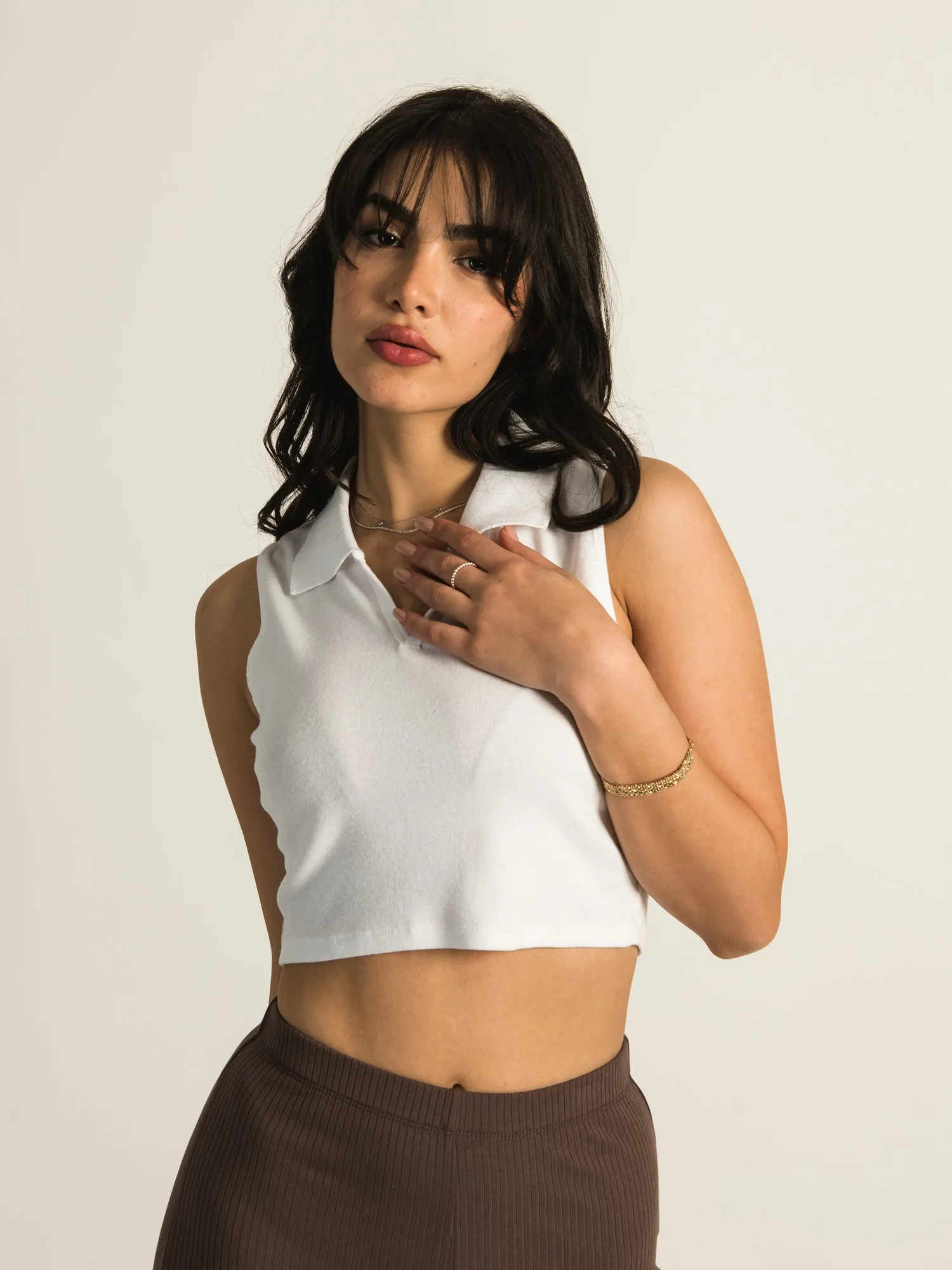 HARLOW NAOMI POLO TANK TOP sold by Harlow product image thumbnail 2