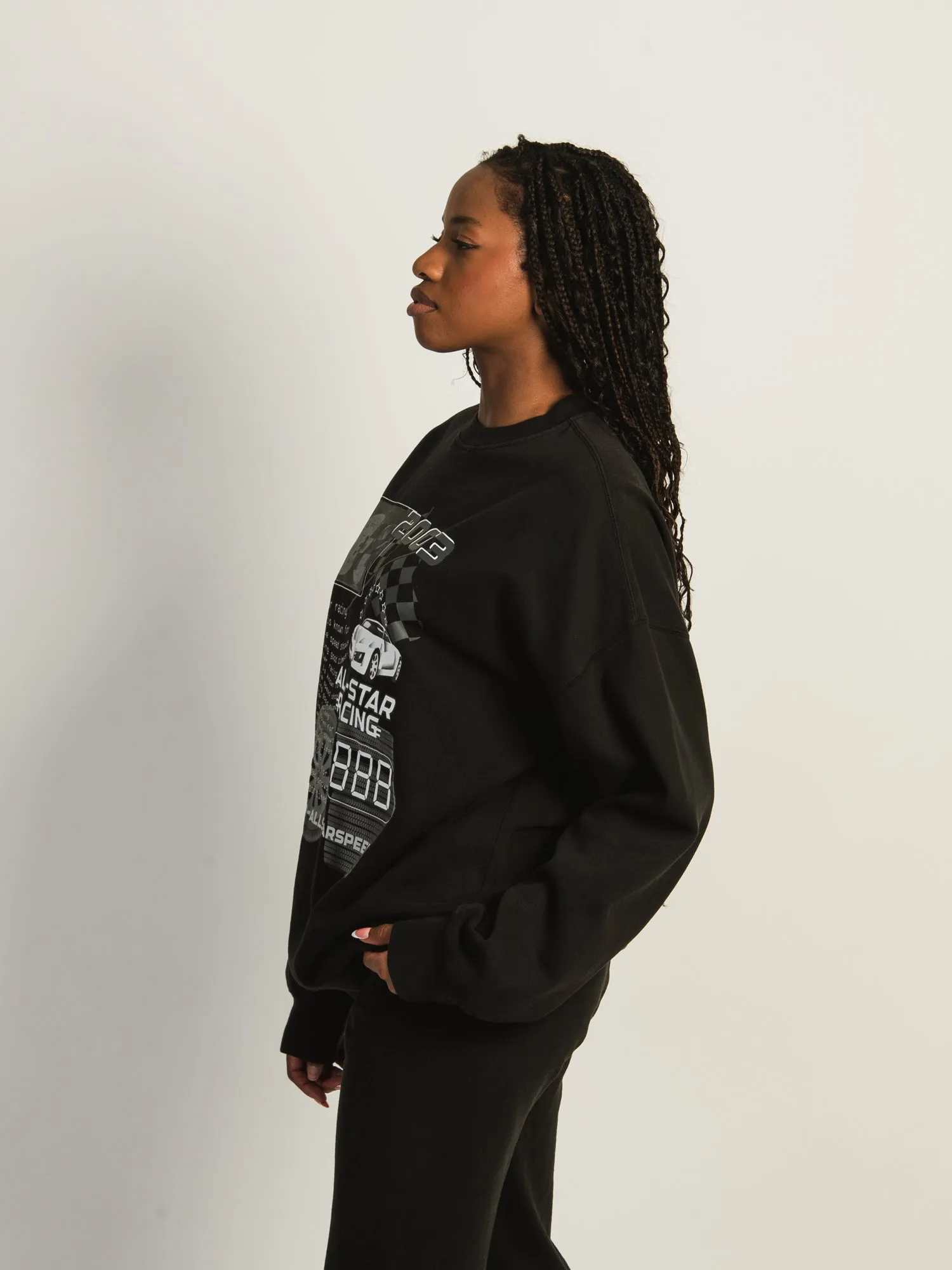 HARLOW MICHELLE CREWNECK PRINT - ALL STAR RACING sold by Harlow product image thumbnail 2
